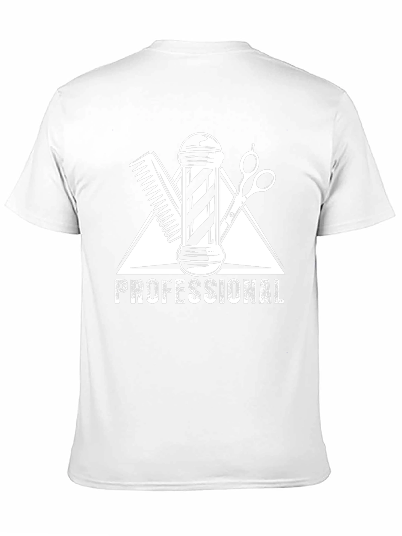 Professional Barber T-Shirt - Hair Stylist Tee