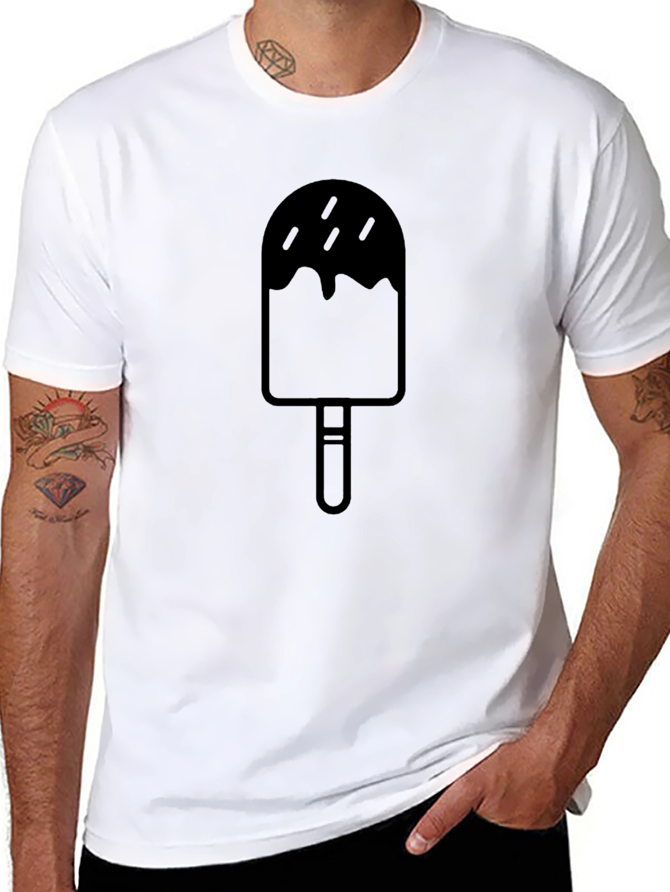 Cool Treat Tee: Ice Cream Graphic T-Shirt