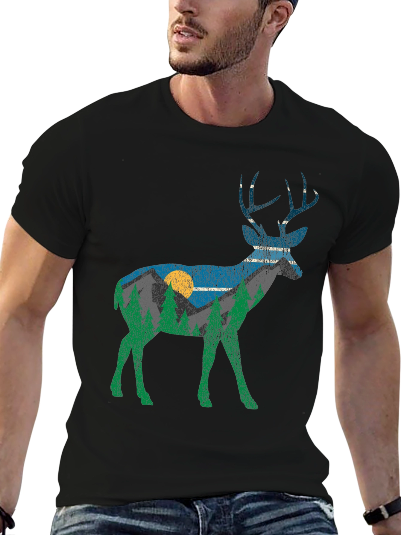 Deer Mountain Graphic Tee