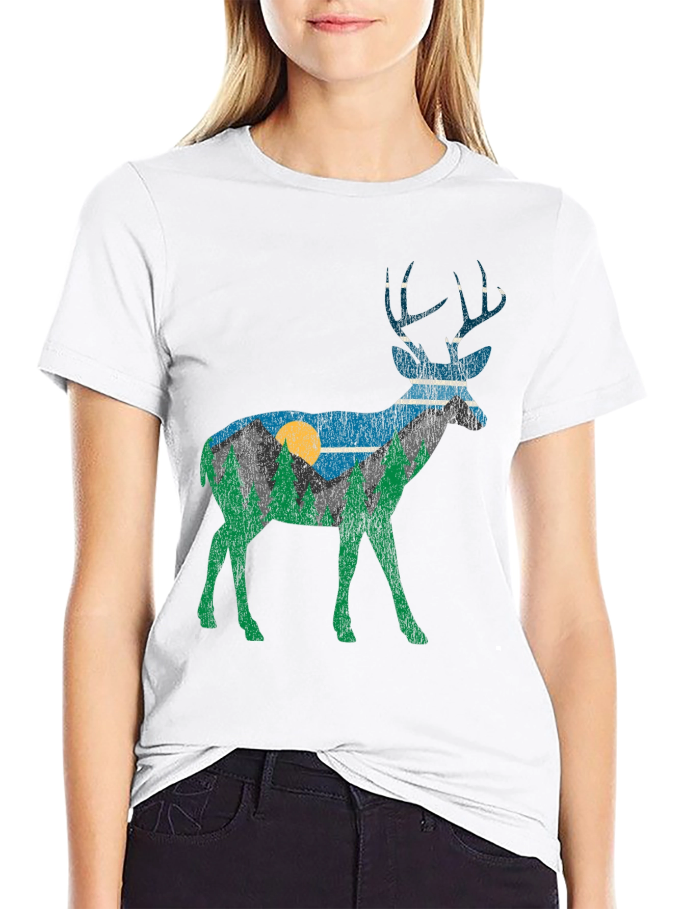 Deer Mountain Graphic Tee