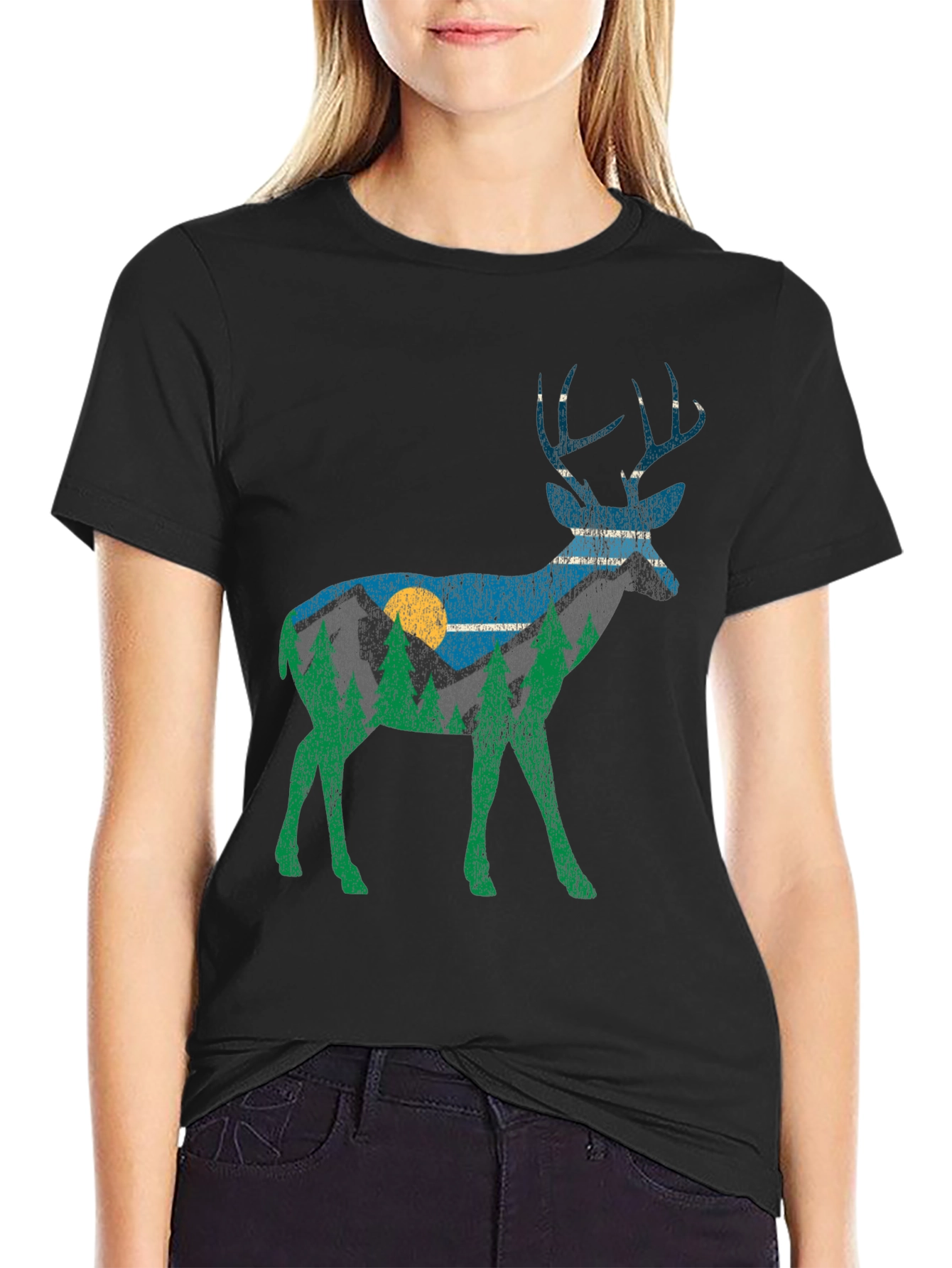 Deer Mountain Graphic Tee