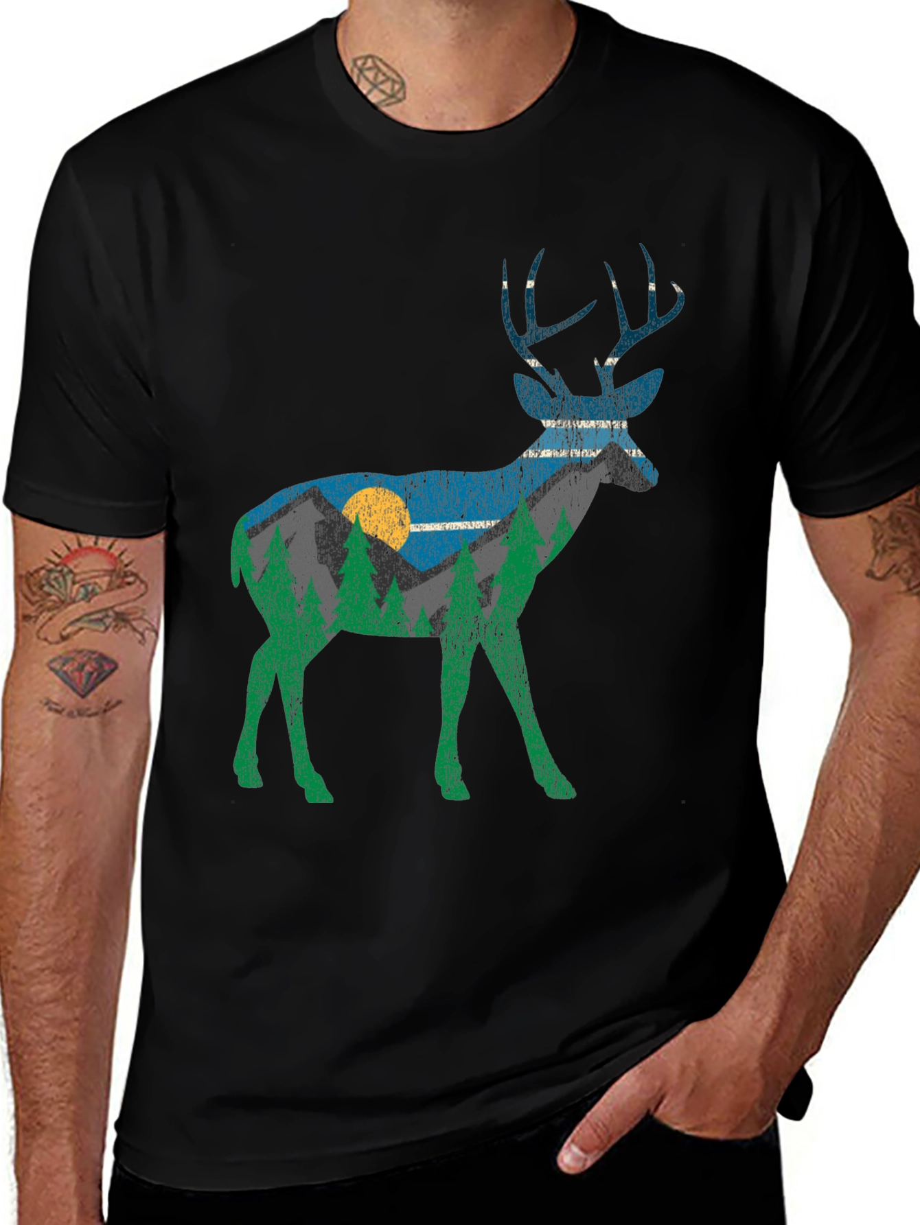 Deer Mountain Graphic Tee