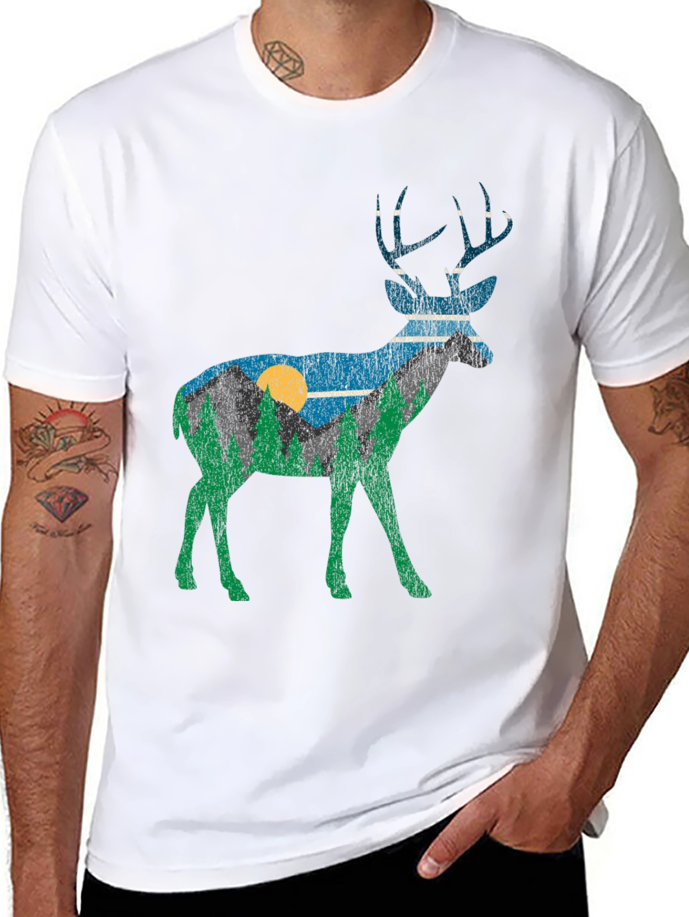 Deer Mountain Graphic Tee