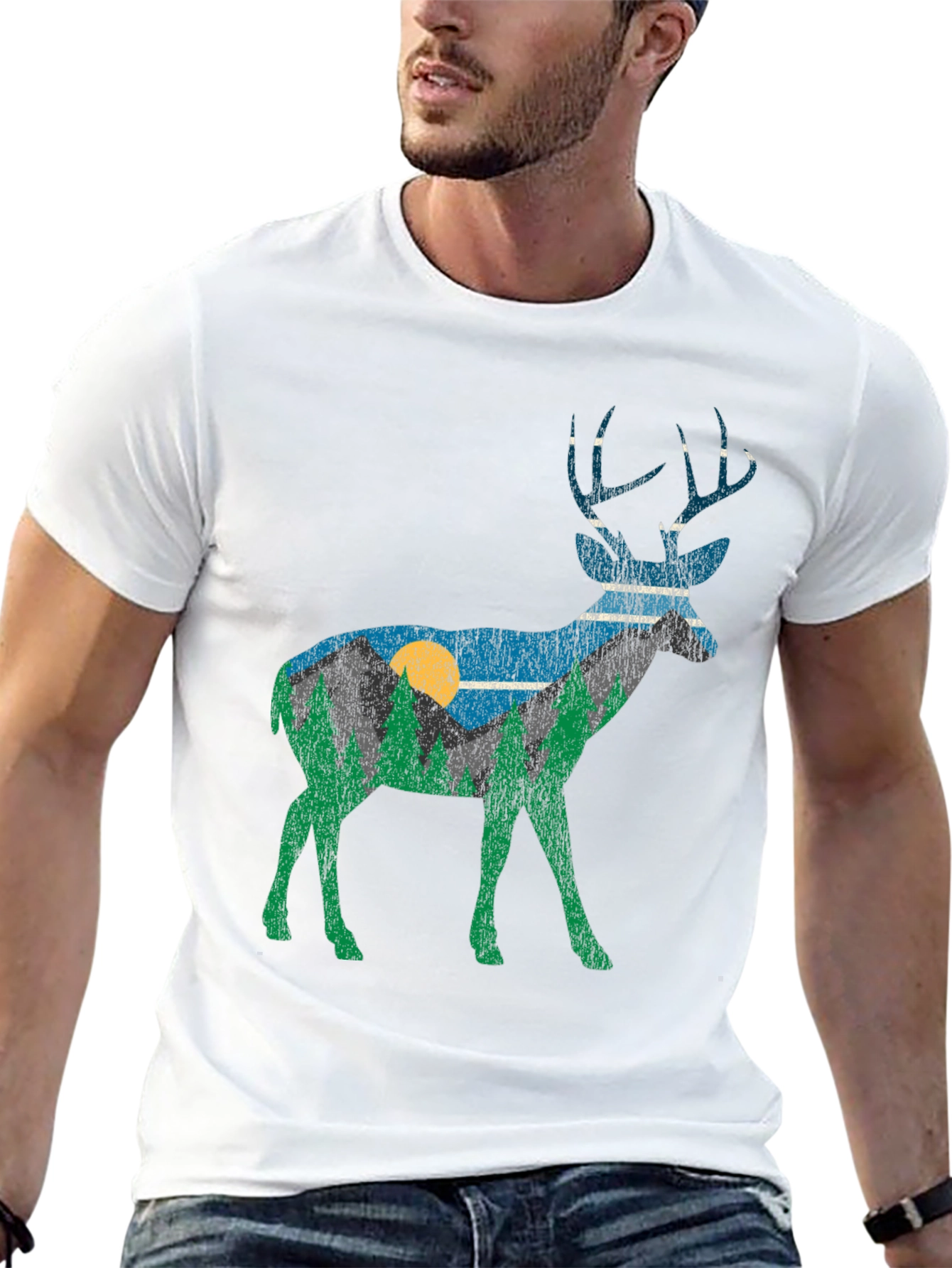 Deer Mountain Graphic Tee