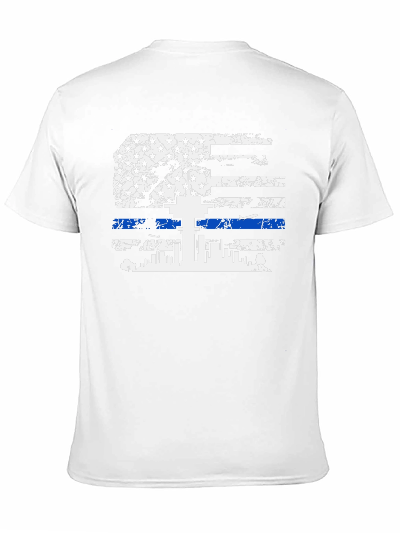 Thin Blue Line Flag T-Shirt