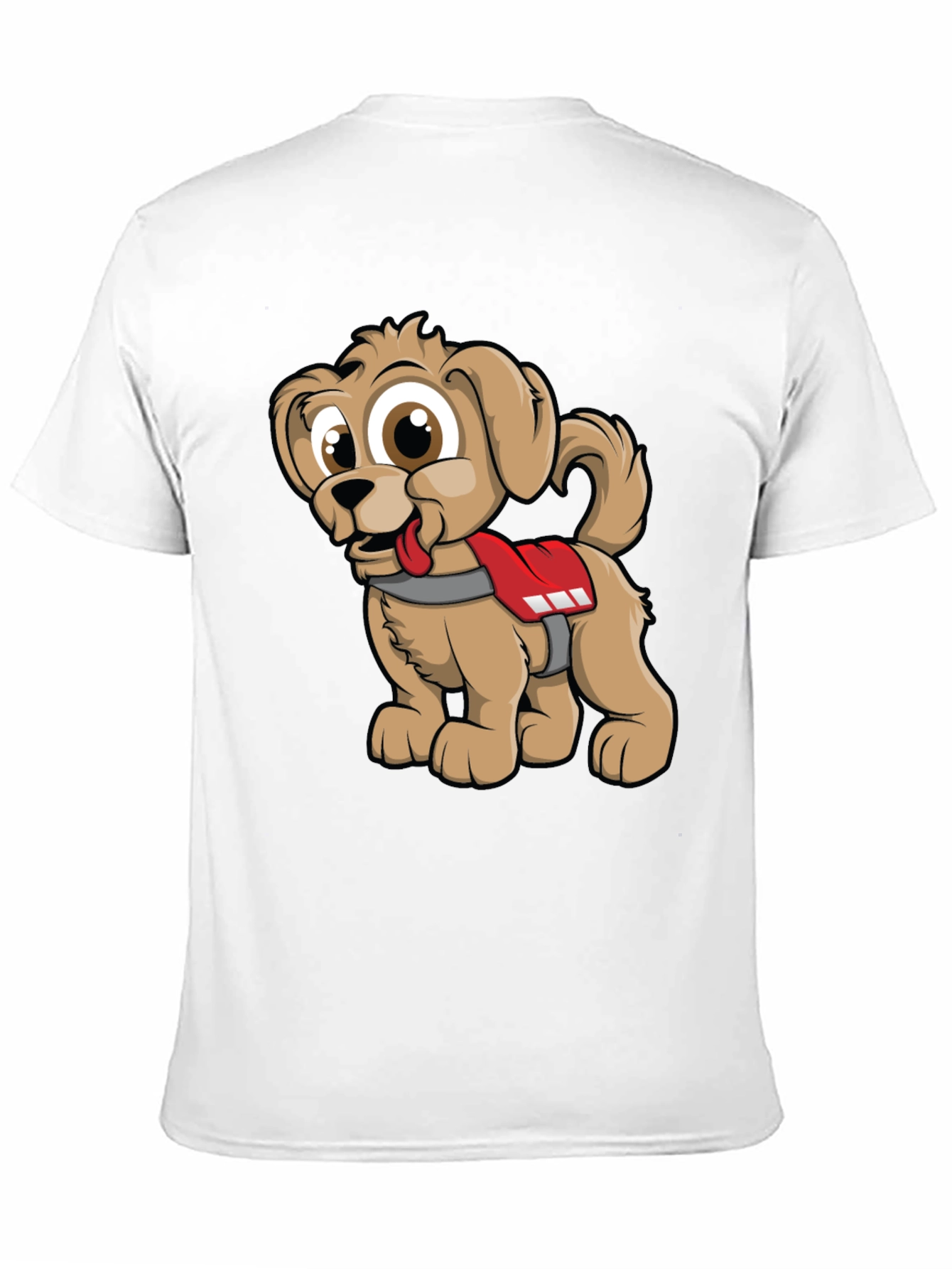Cute Cartoon Dog Graphic Tee