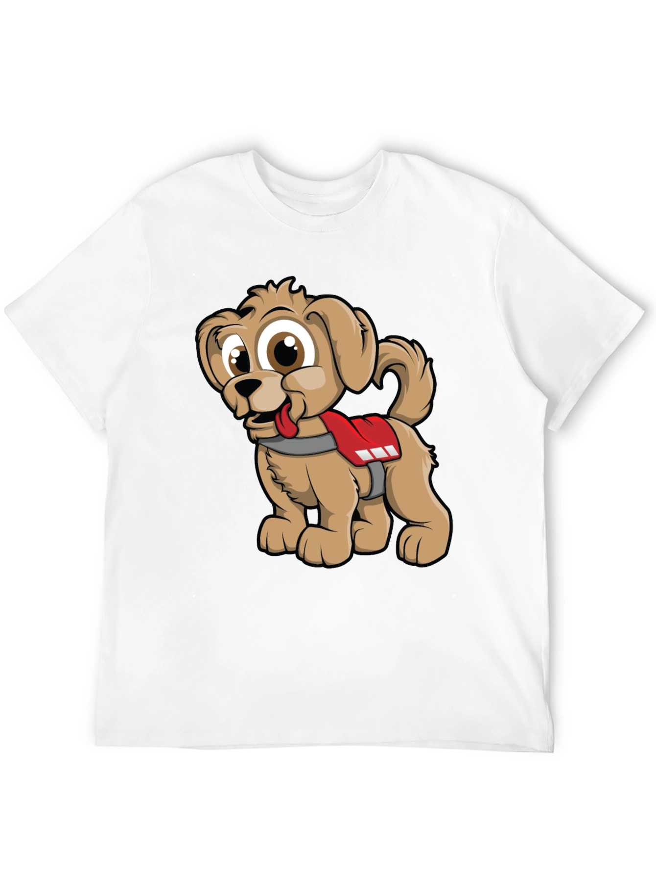 Cute Cartoon Dog Graphic Tee