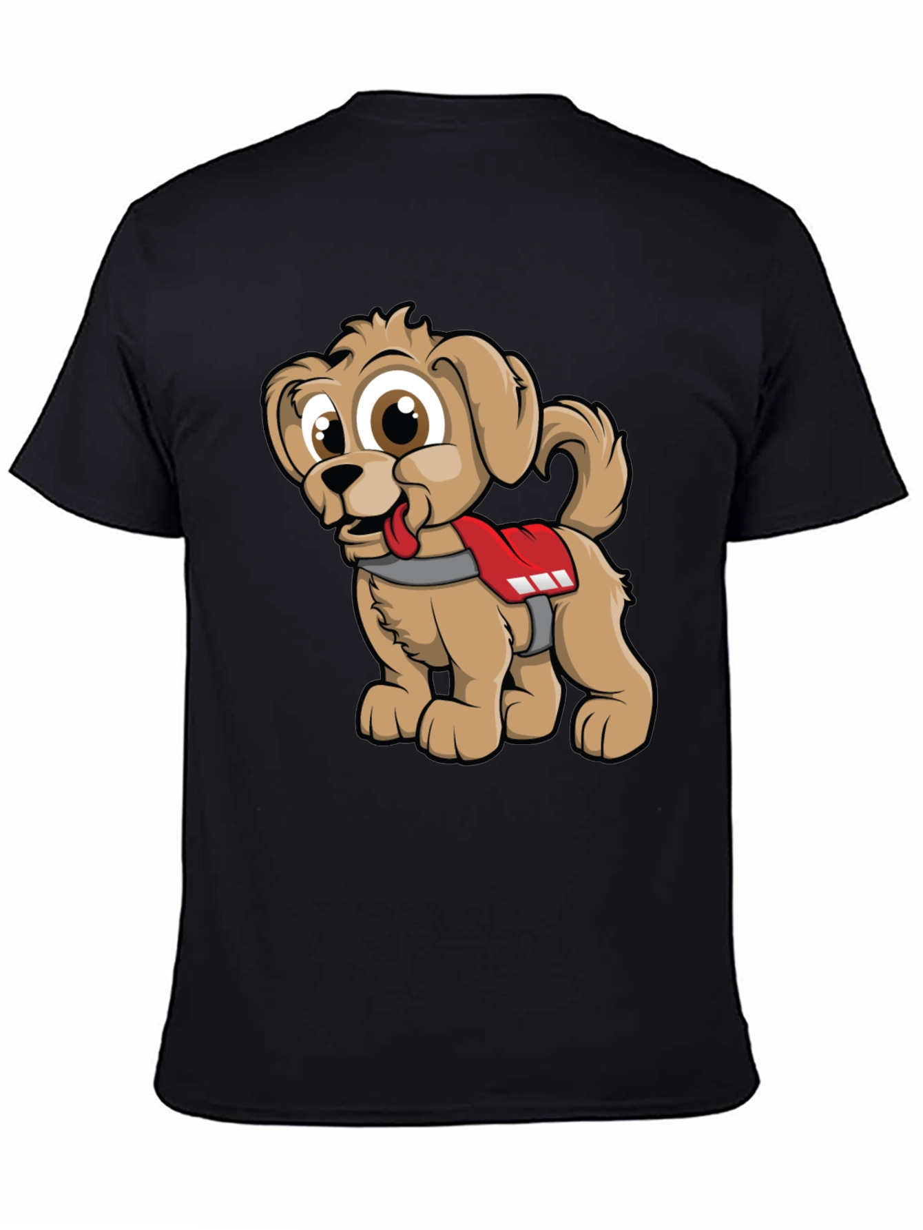 Cute Cartoon Dog Graphic Tee