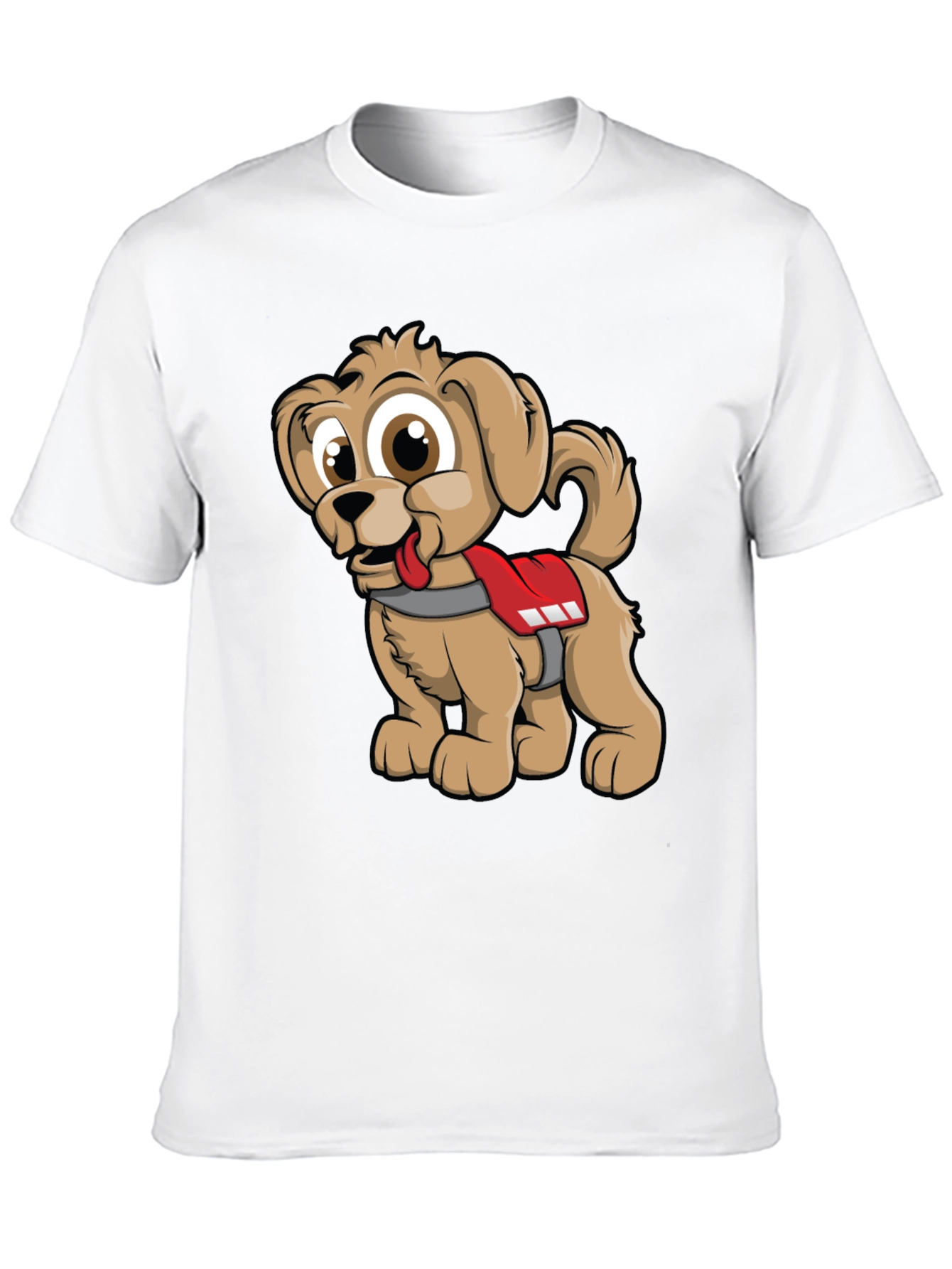 Cute Cartoon Dog Graphic Tee