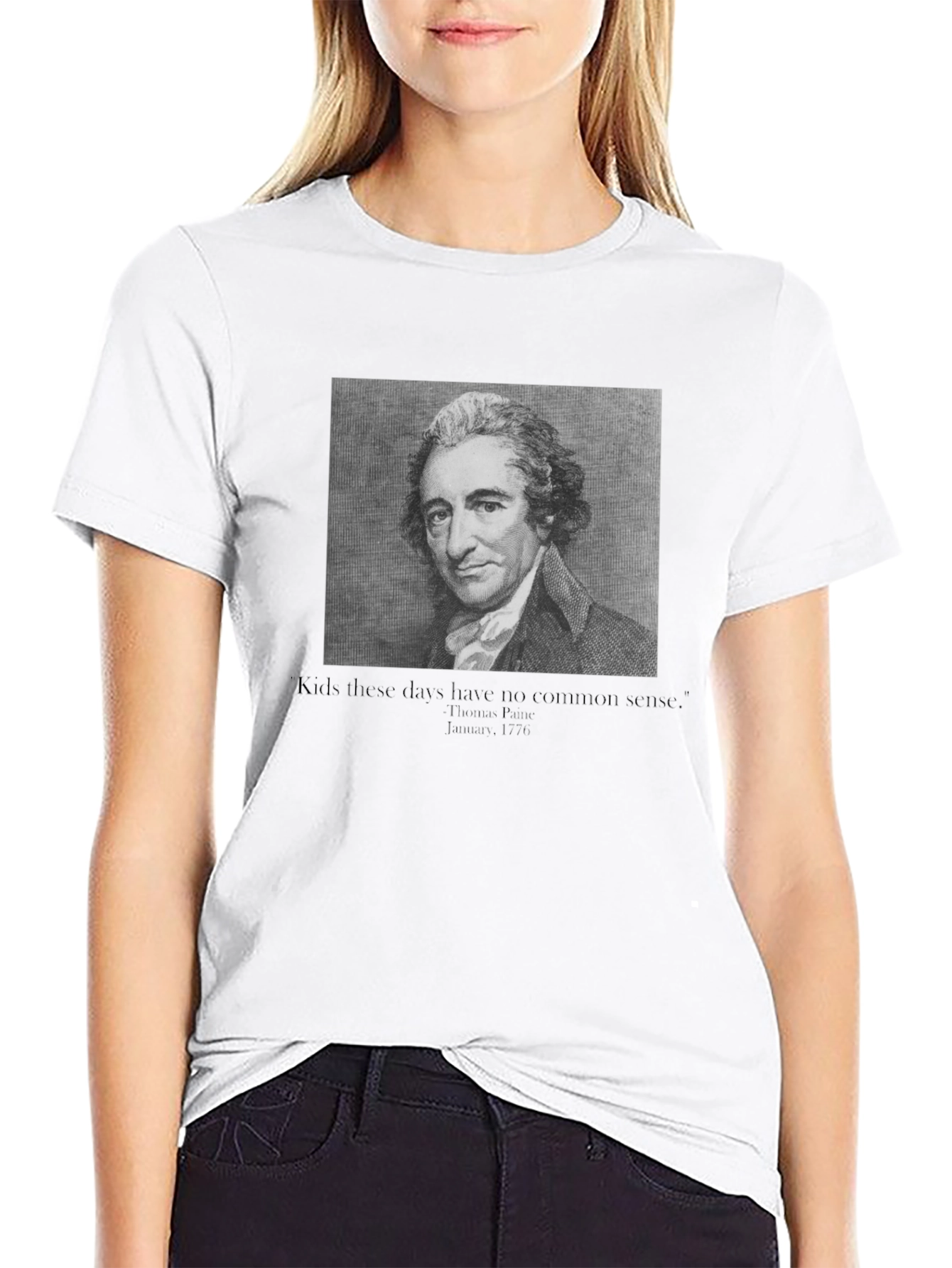 Thomas Paine Quote Graphic Tee