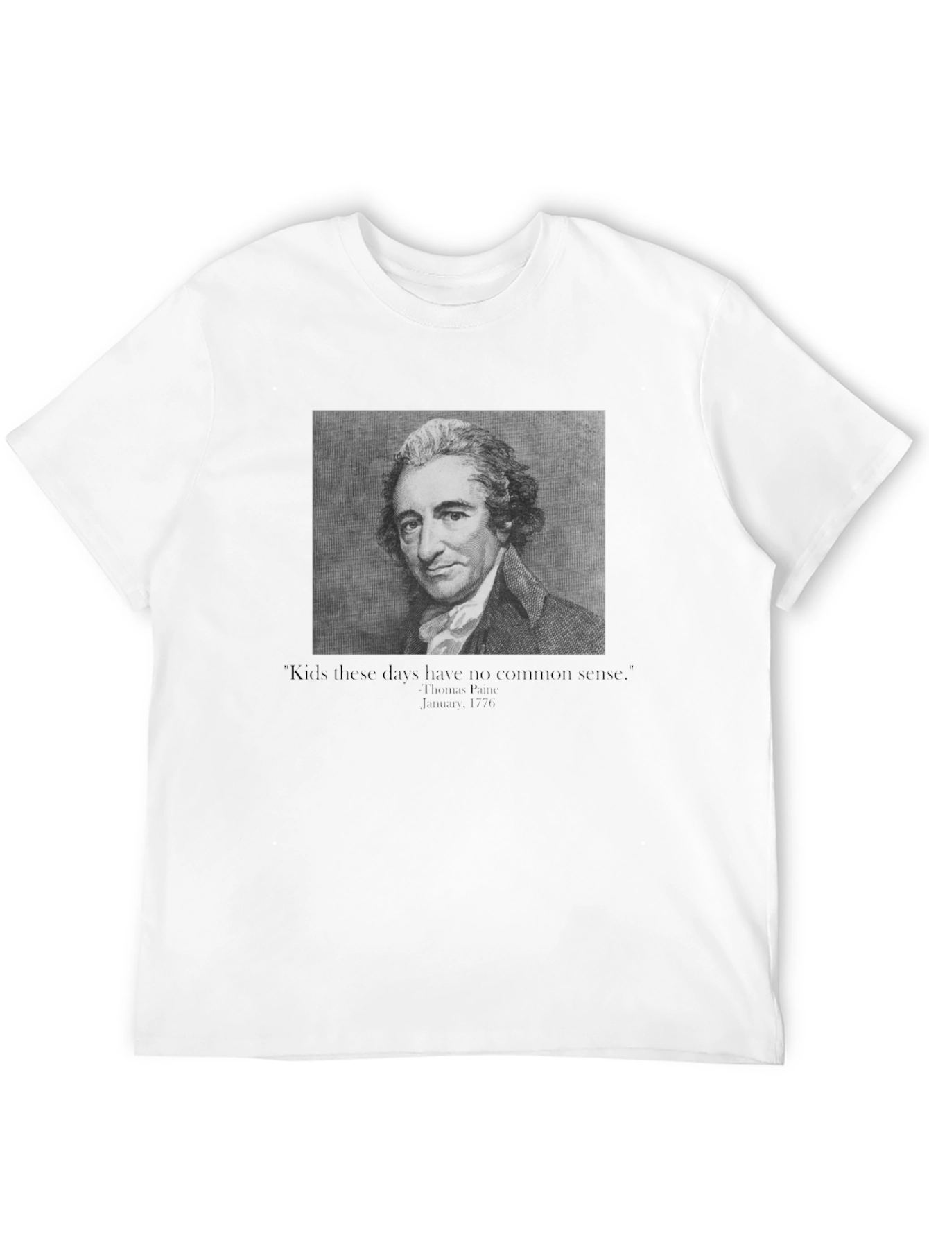 Thomas Paine Quote Graphic Tee