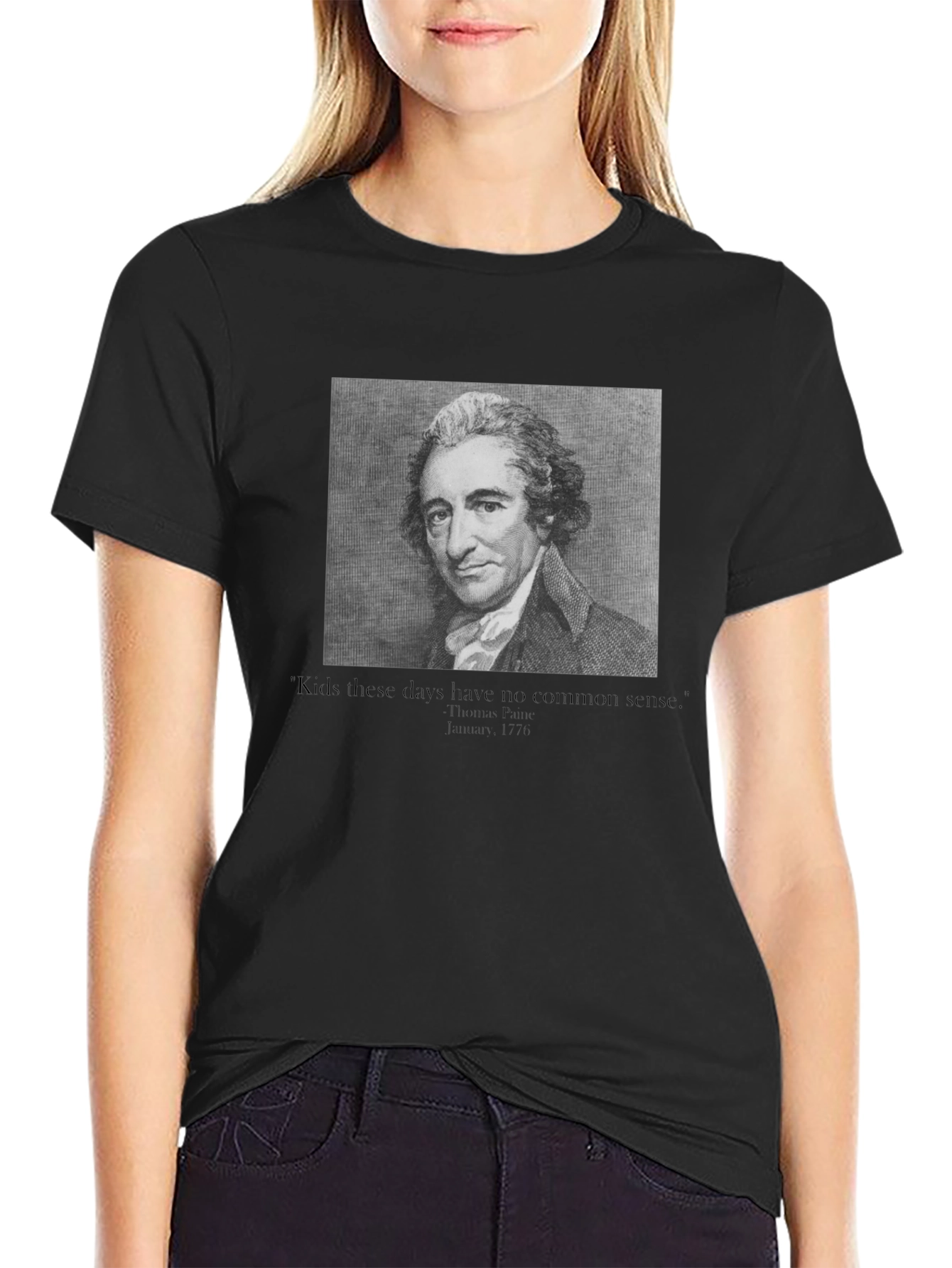 Thomas Paine Quote Graphic Tee
