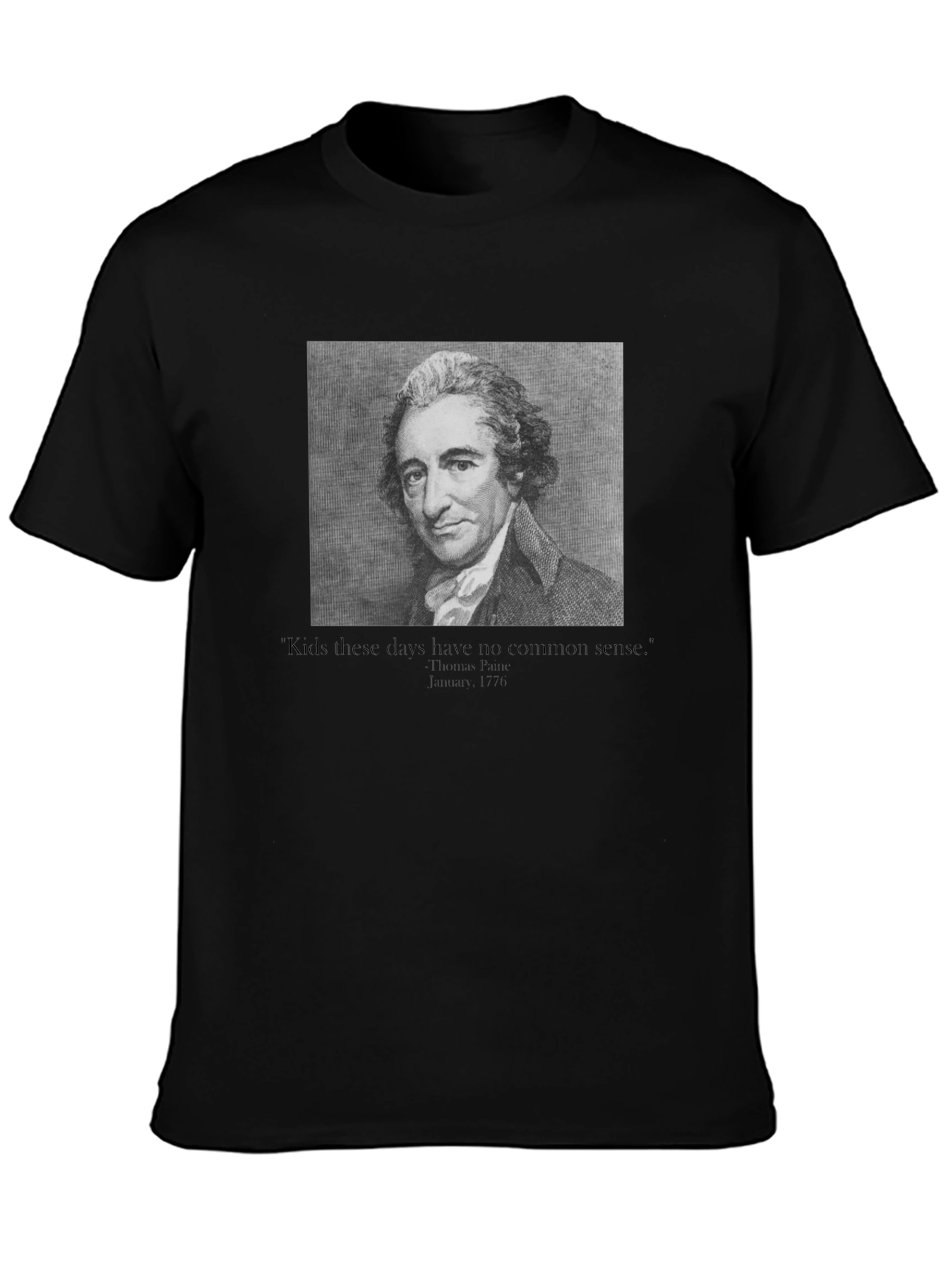 Thomas Paine Quote Graphic Tee