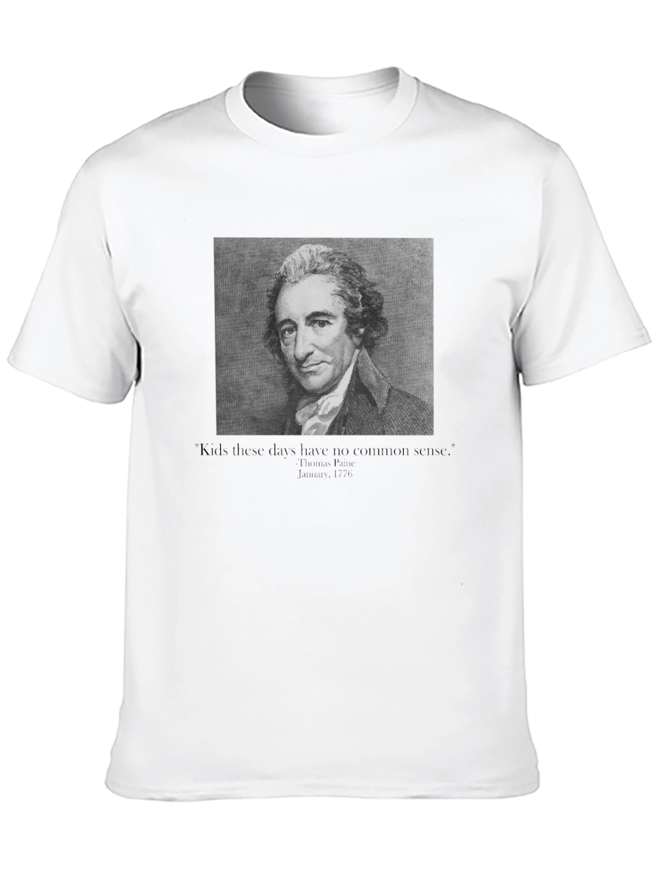 Thomas Paine Quote Graphic Tee