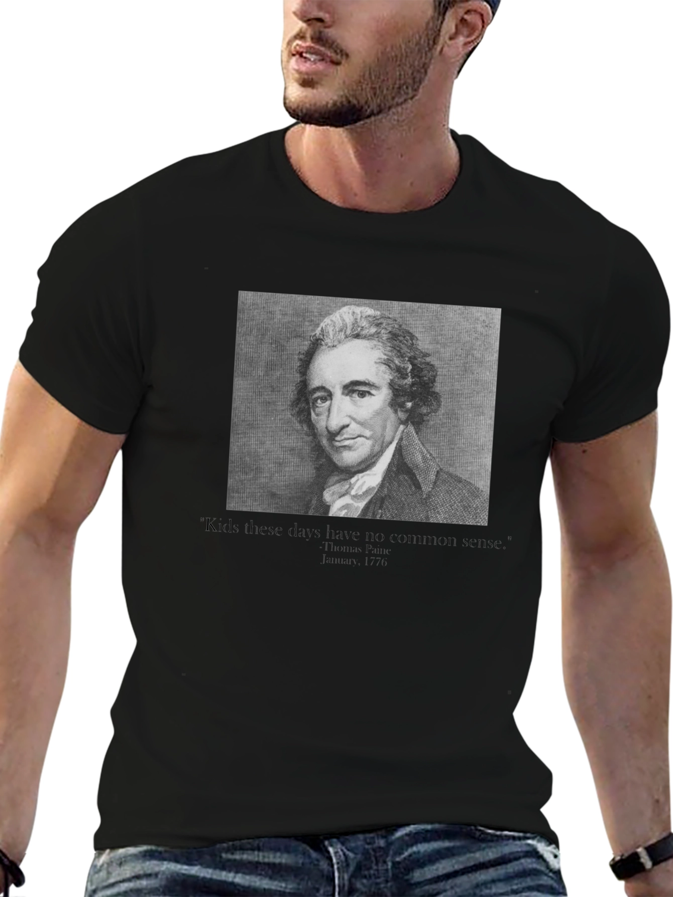 Thomas Paine Quote Graphic Tee