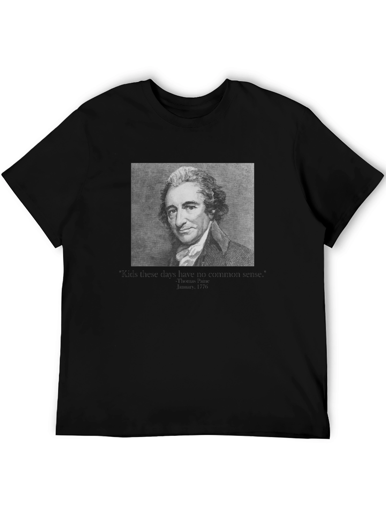 Thomas Paine Quote Graphic Tee