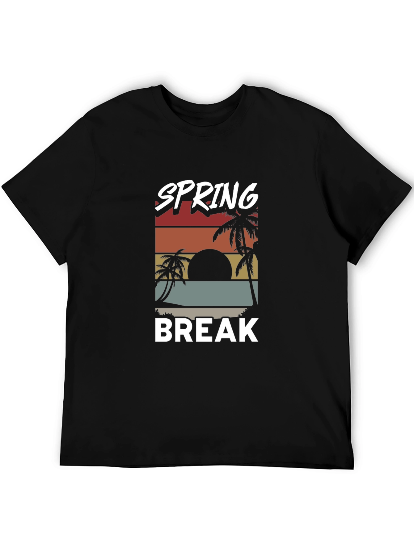 Spring Break Retro Graphic T-Shirt