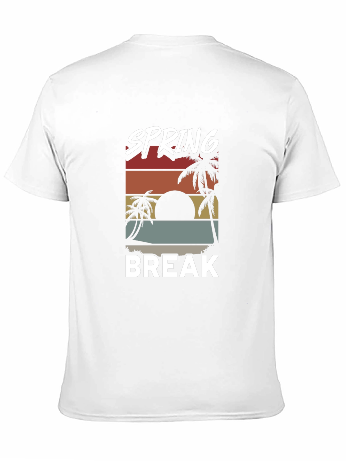Spring Break Retro Graphic T-Shirt