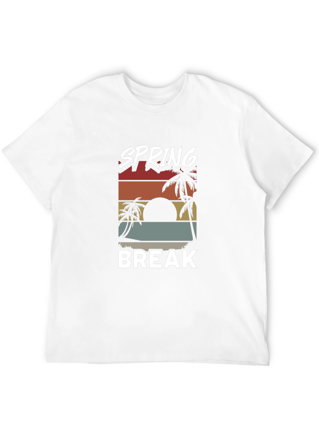 Spring Break Retro Graphic T-Shirt