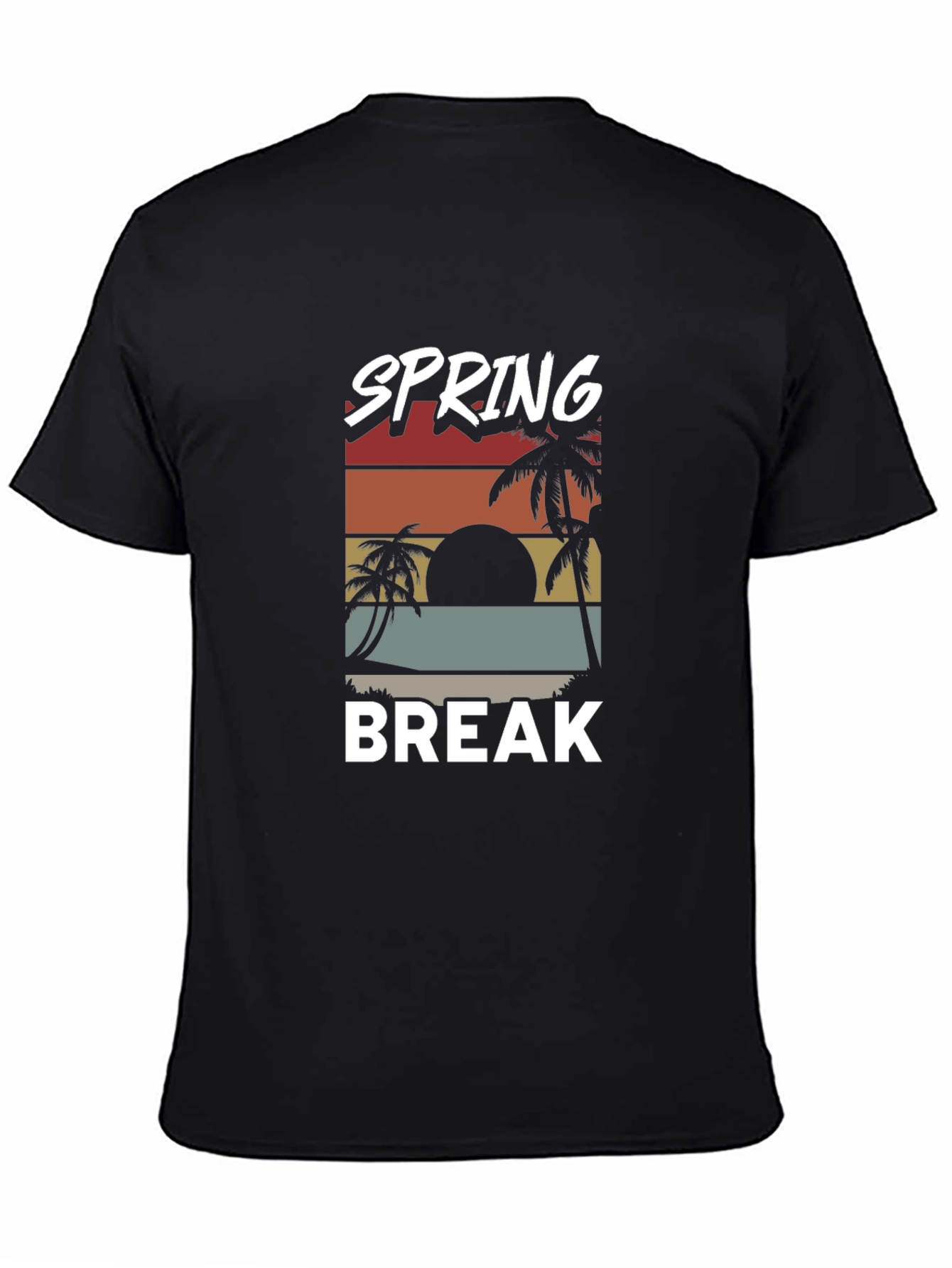 Spring Break Retro Graphic T-Shirt
