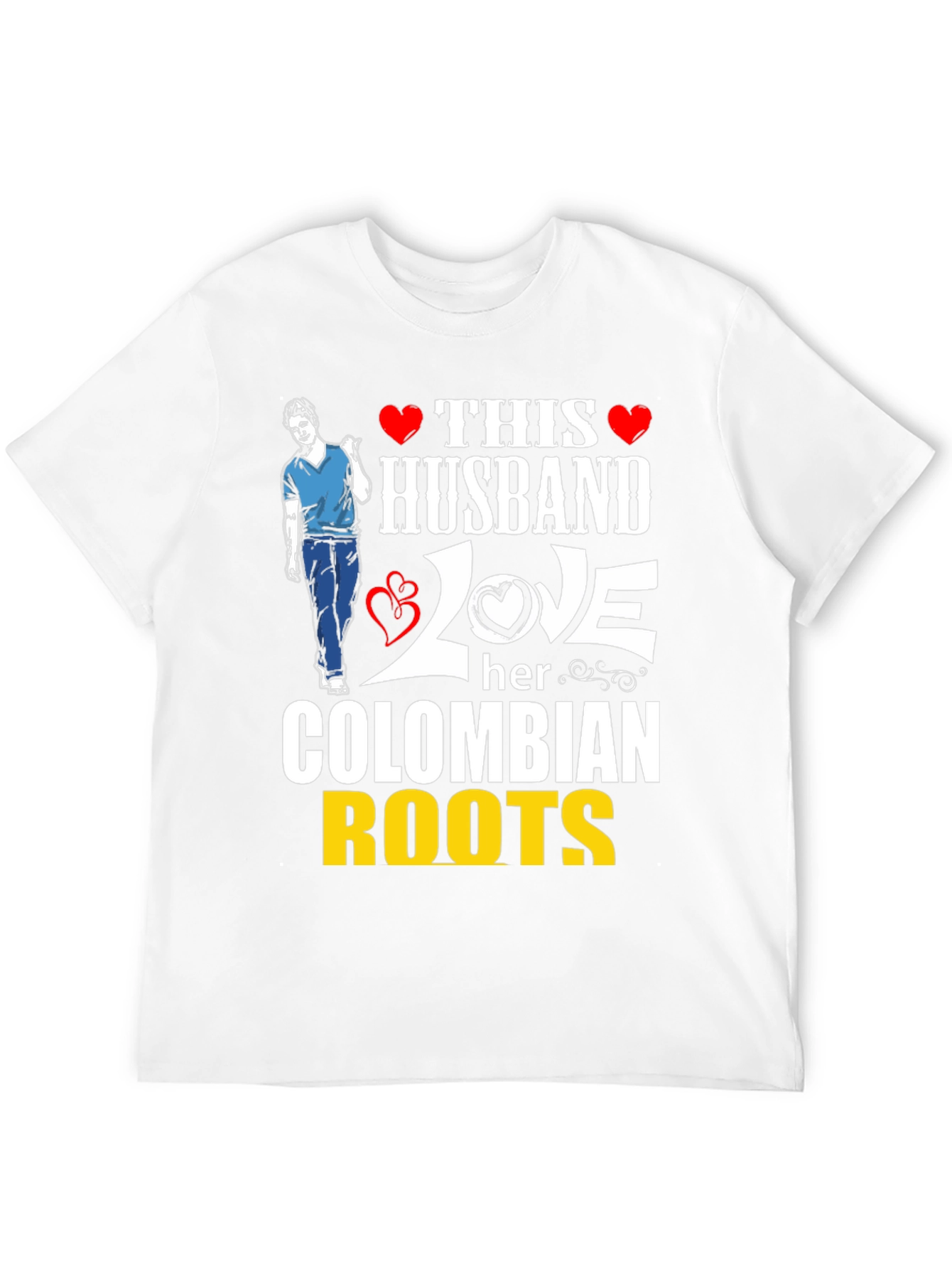 Colombian Roots Husband T-Shirt