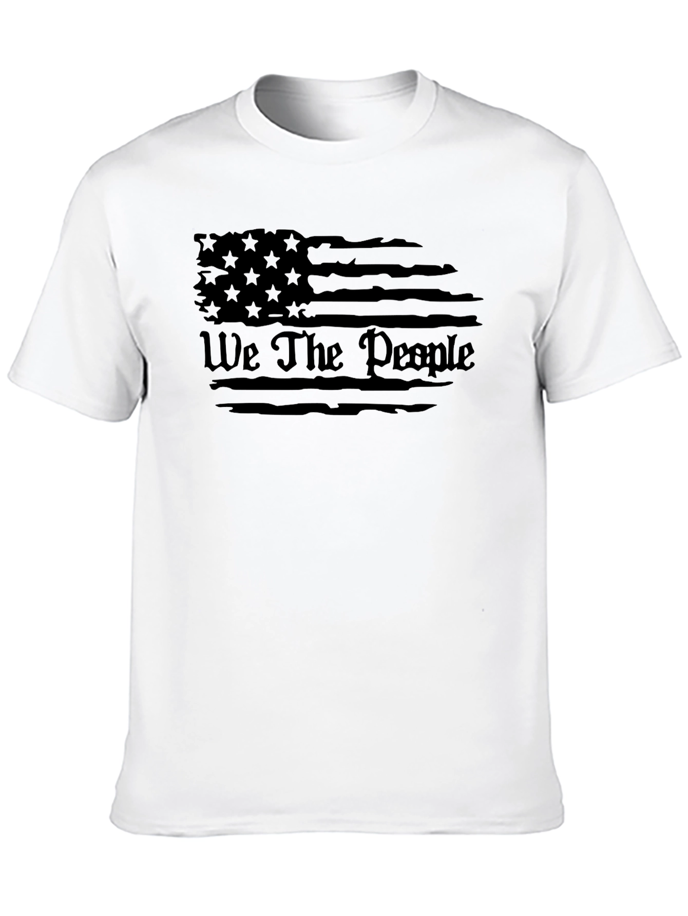 We The People Flag T-Shirt - Patriotic Graphic Tee