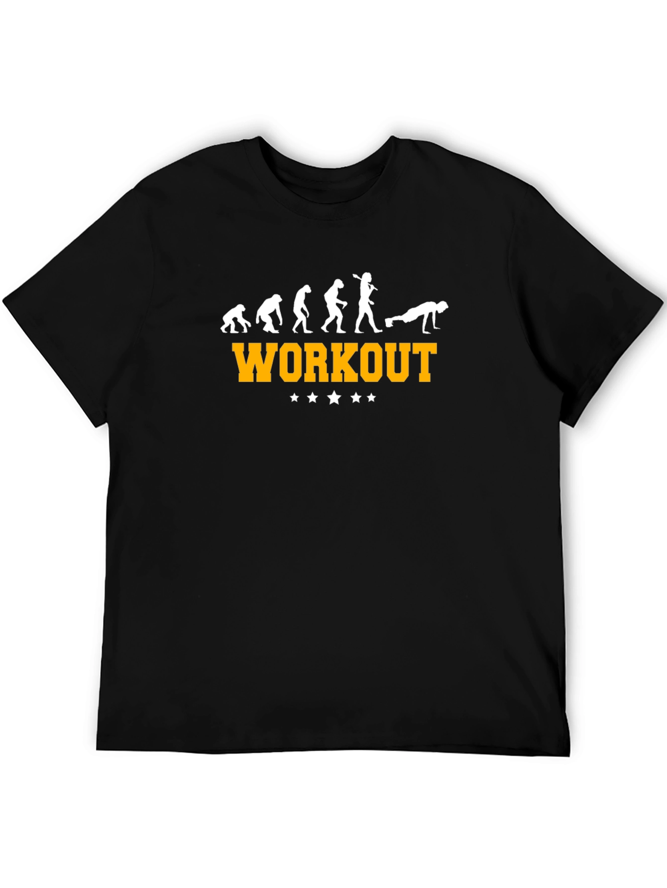 Workout Evolution Black T-Shirt