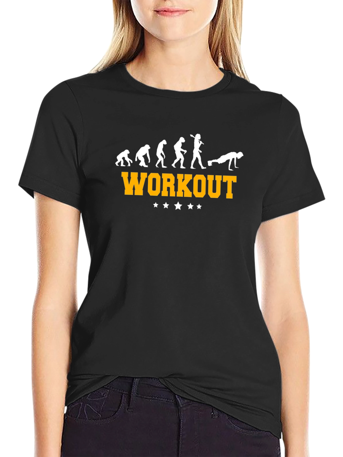 Workout Evolution Black T-Shirt