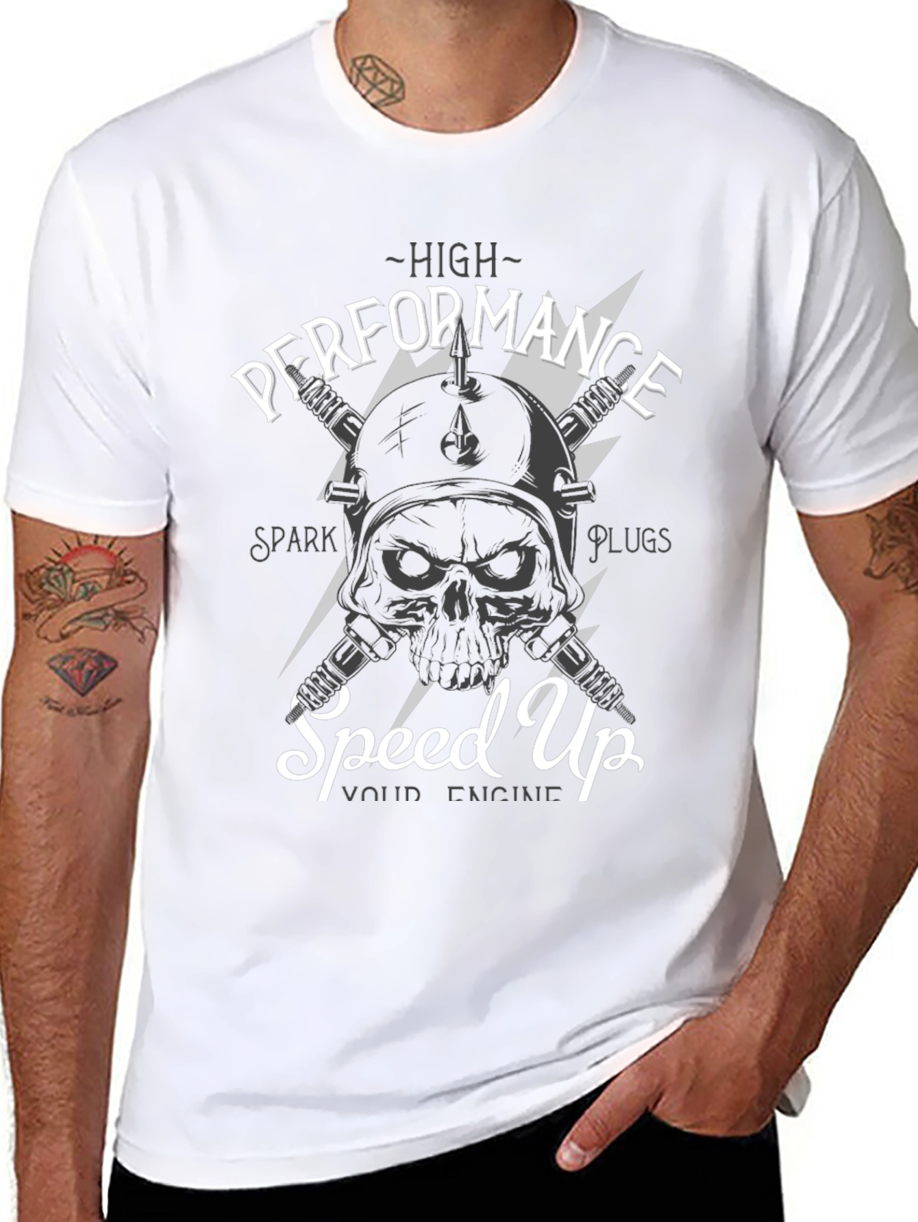 High Performance Spark Plugs Mens Graphic Tee