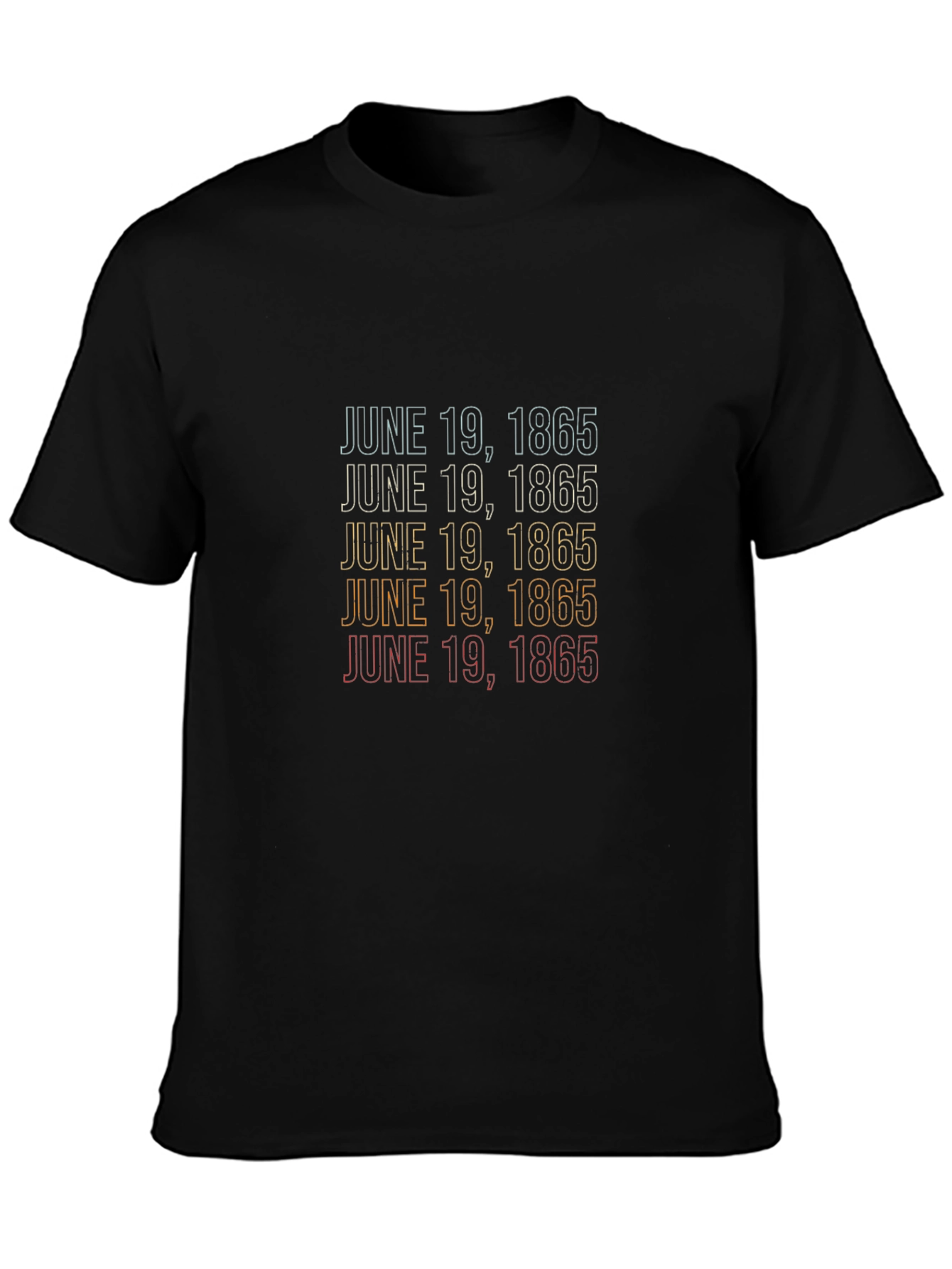 Juneteenth 1865 Retro T-Shirt