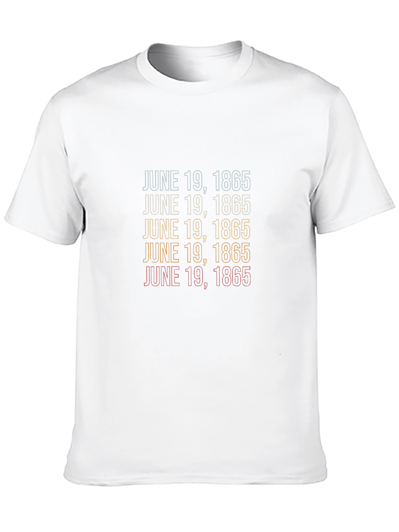 Juneteenth 1865 Retro T-Shirt