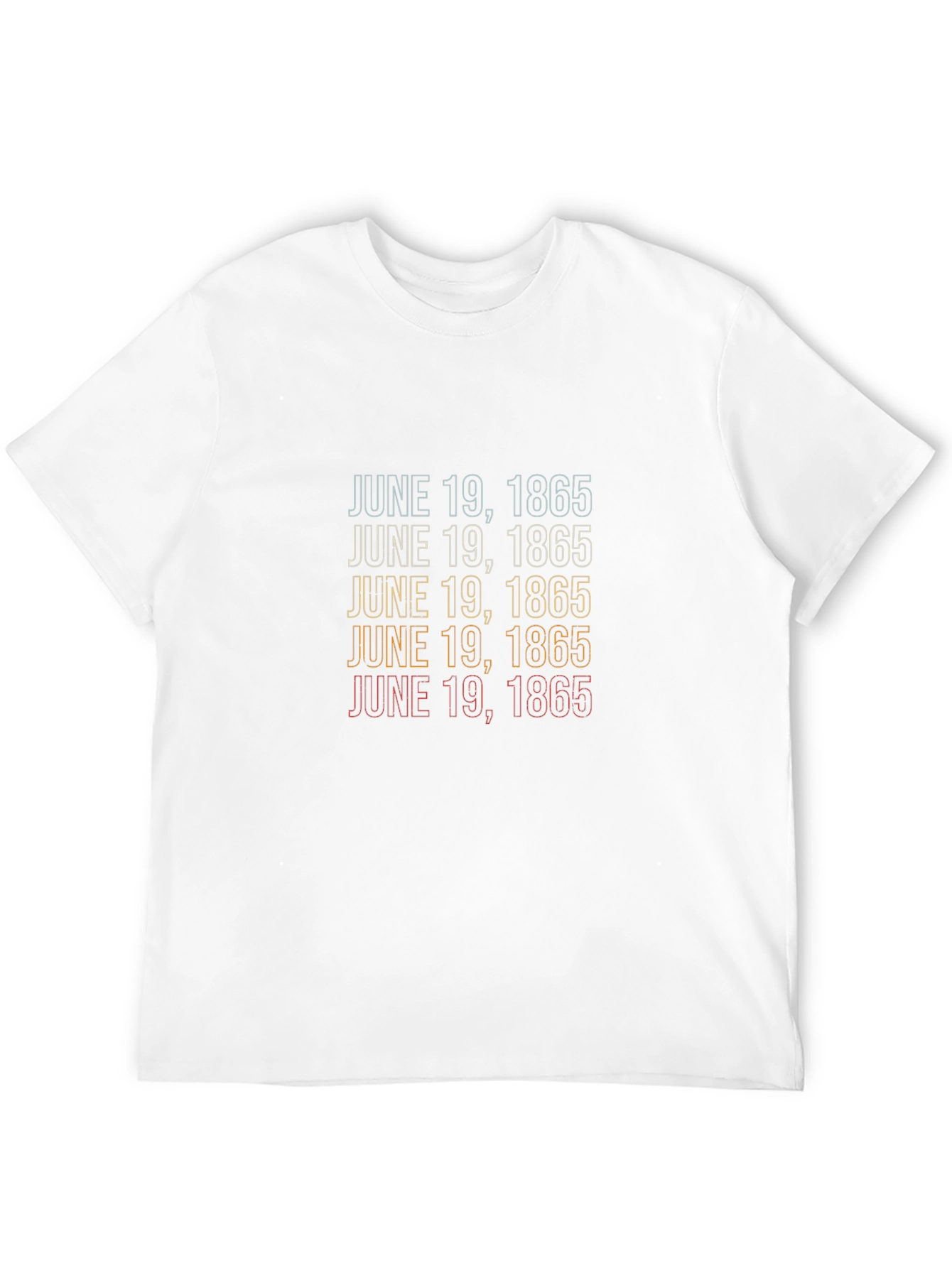 Juneteenth 1865 Retro T-Shirt
