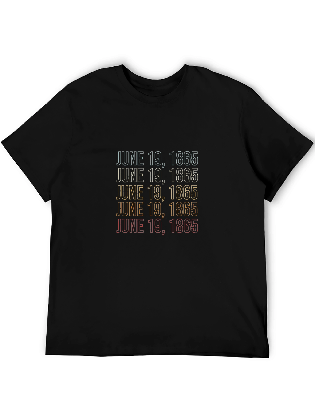 Juneteenth 1865 Retro T-Shirt