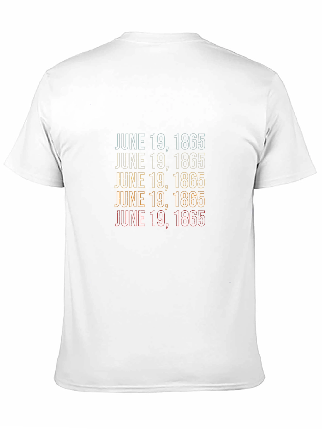 Juneteenth 1865 Retro T-Shirt