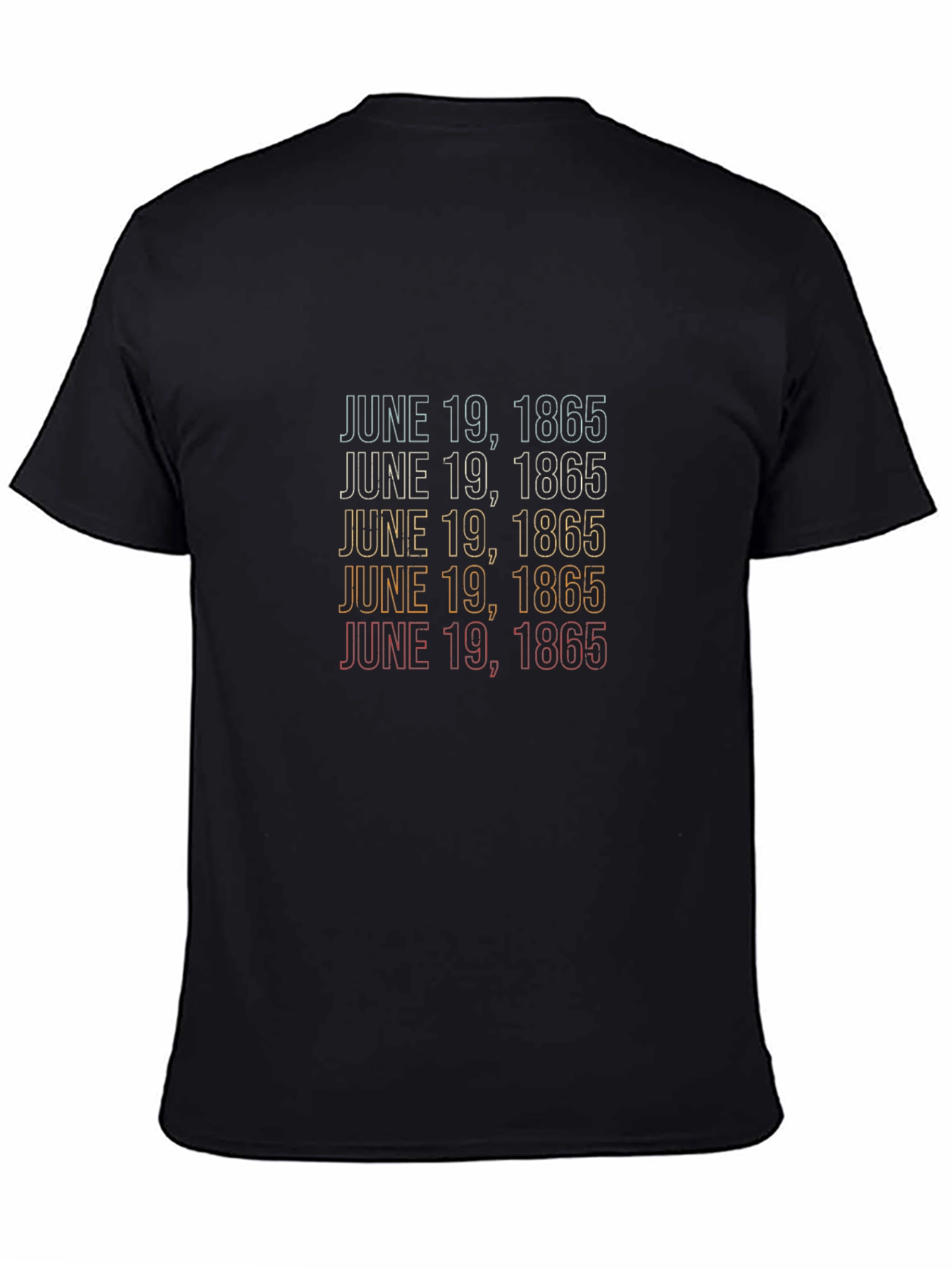 Juneteenth 1865 Retro T-Shirt