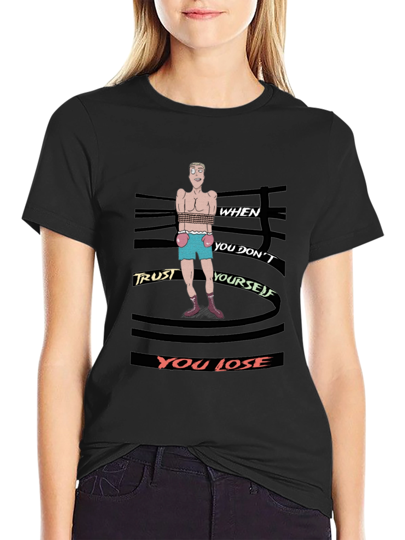 Trust Yourself Graphic T-Shirt