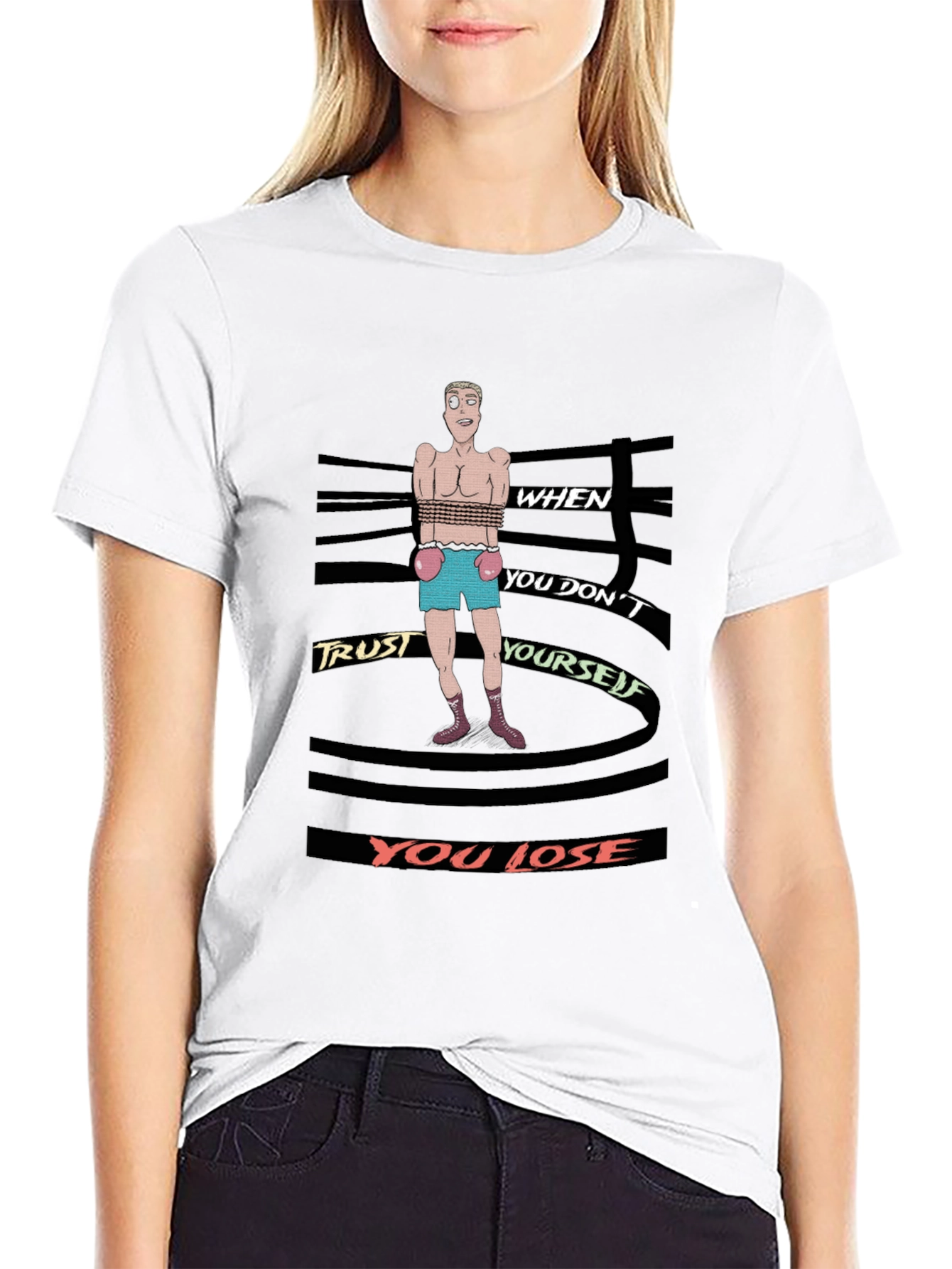 Trust Yourself Graphic T-Shirt