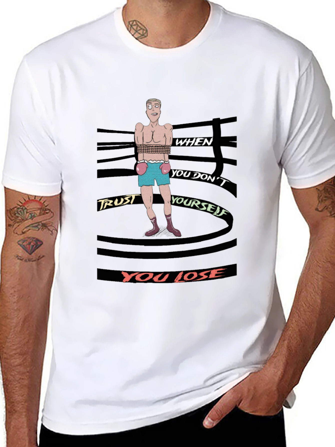 Trust Yourself Graphic T-Shirt