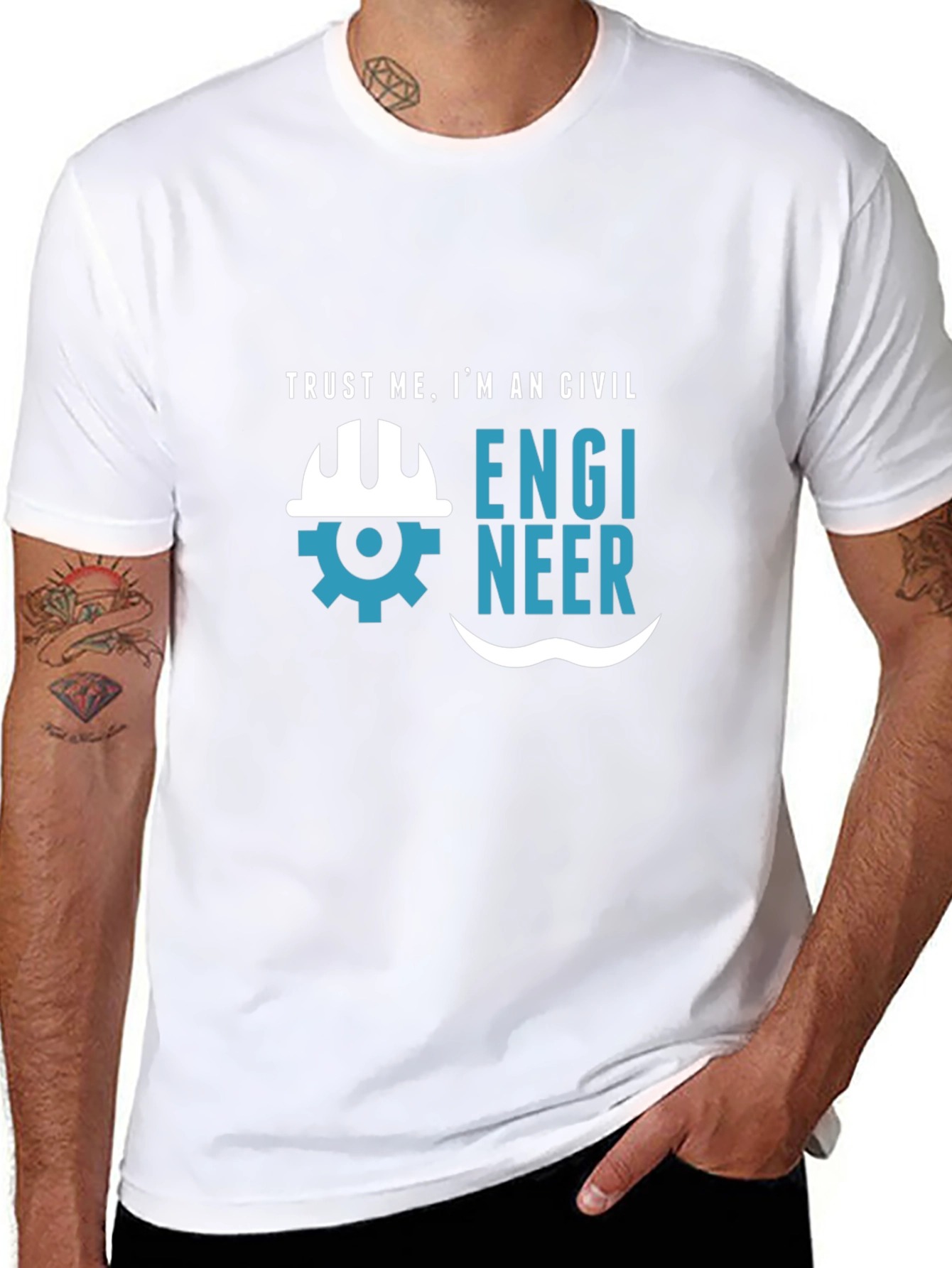 Civil Engineer Graphic Tee - Trust Me T-Shirt