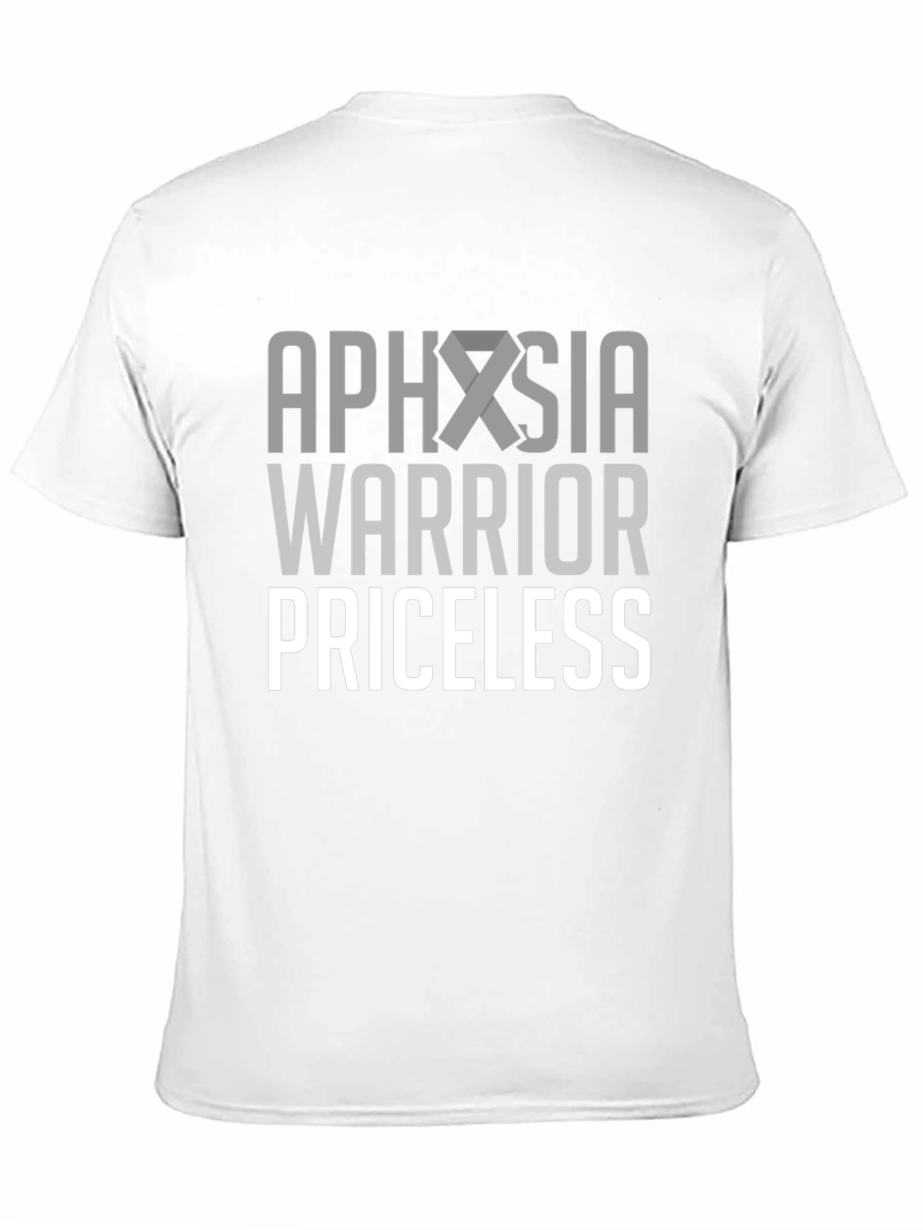 Aphasia Warrior Priceless Awareness T-Shirt