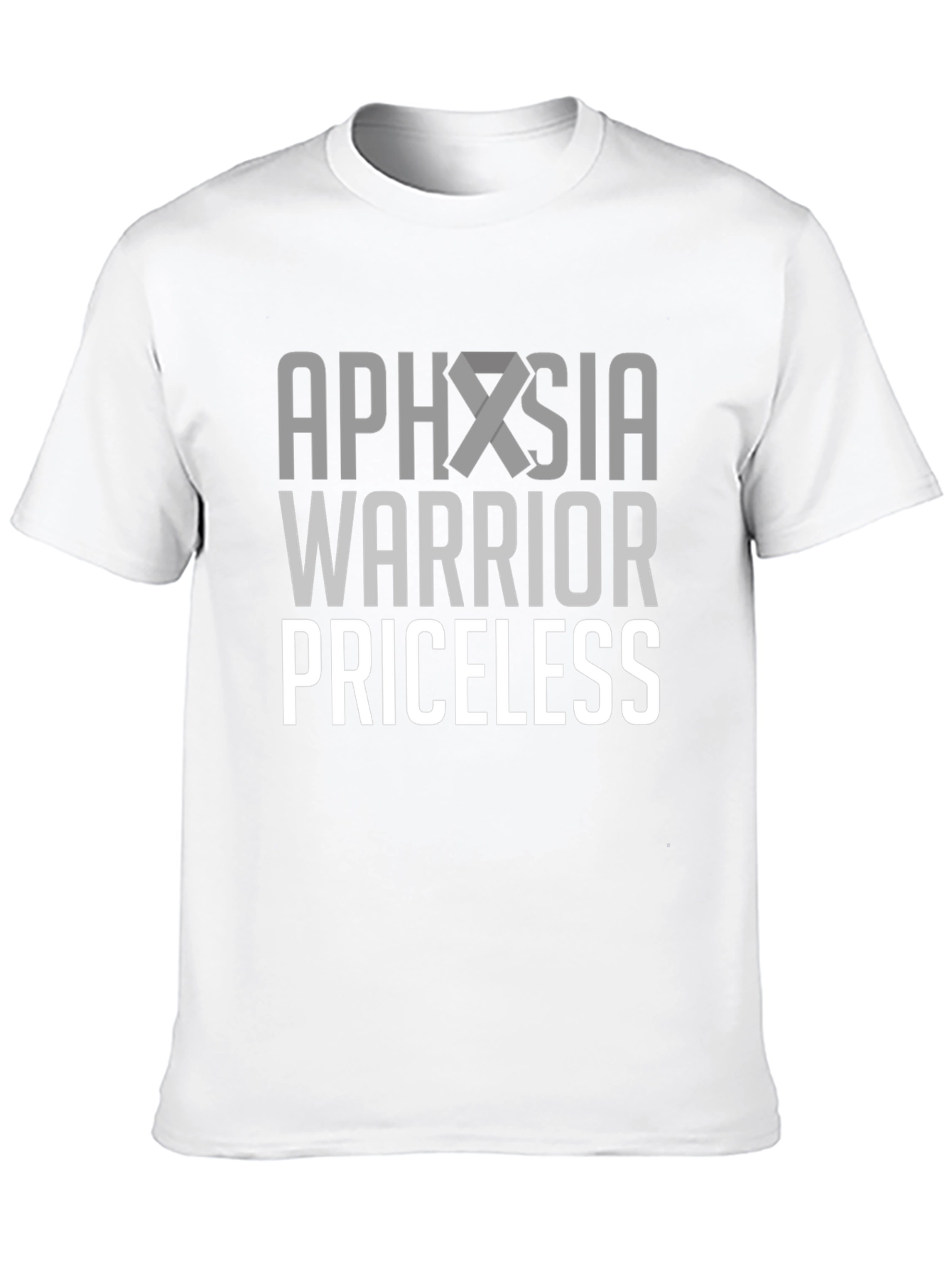 Aphasia Warrior Priceless Awareness T-Shirt