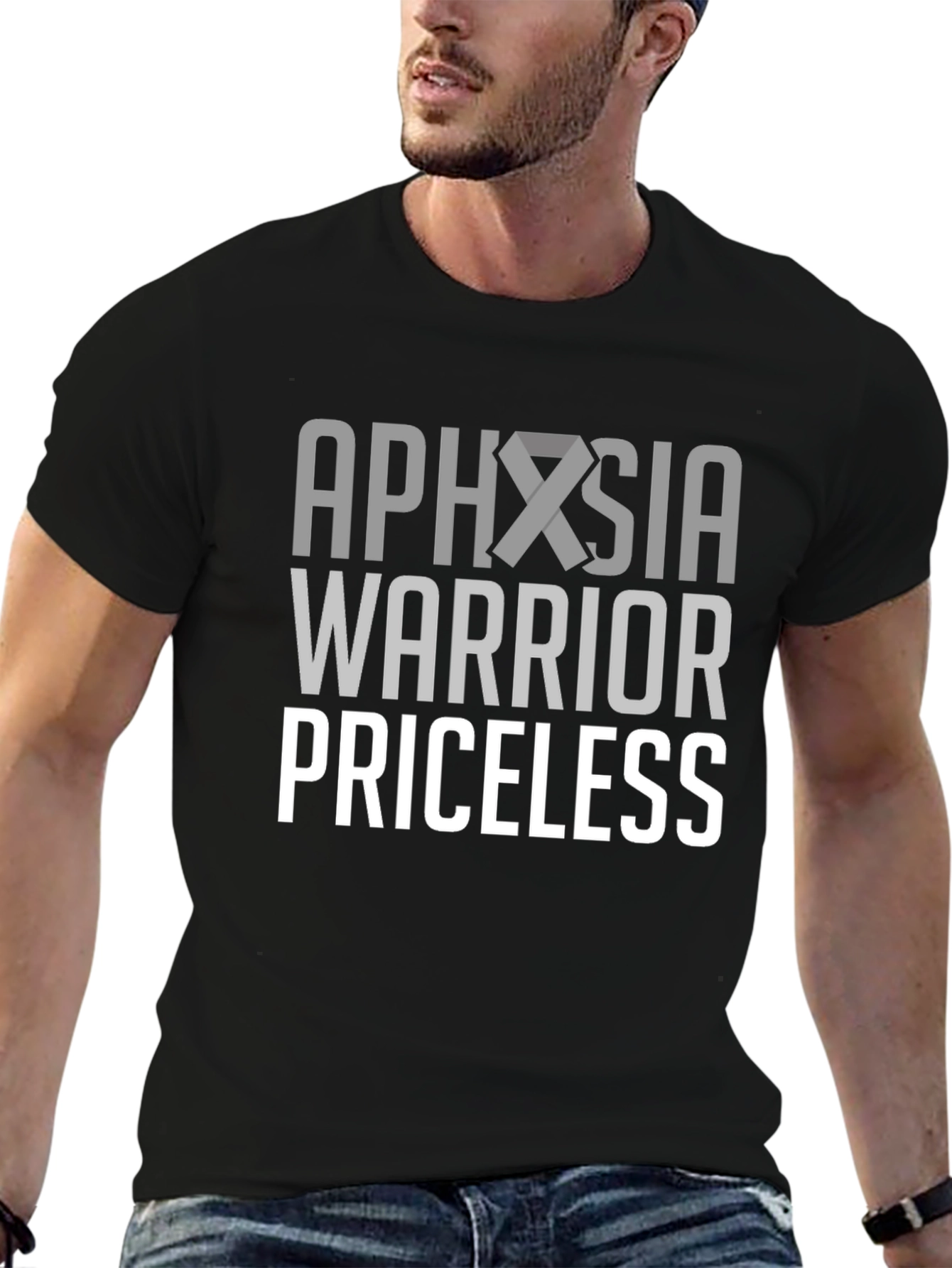 Aphasia Warrior Priceless Awareness T-Shirt