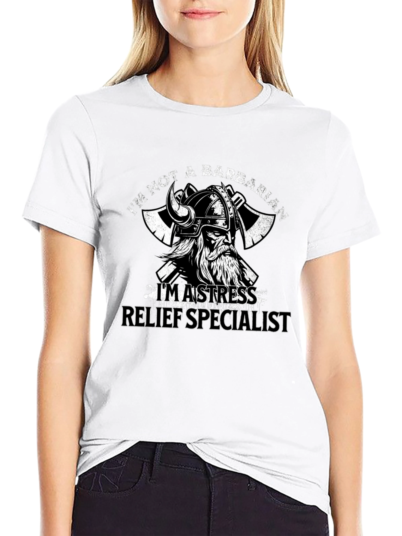 Im Not a Barbarian Relief Specialist T-Shirt