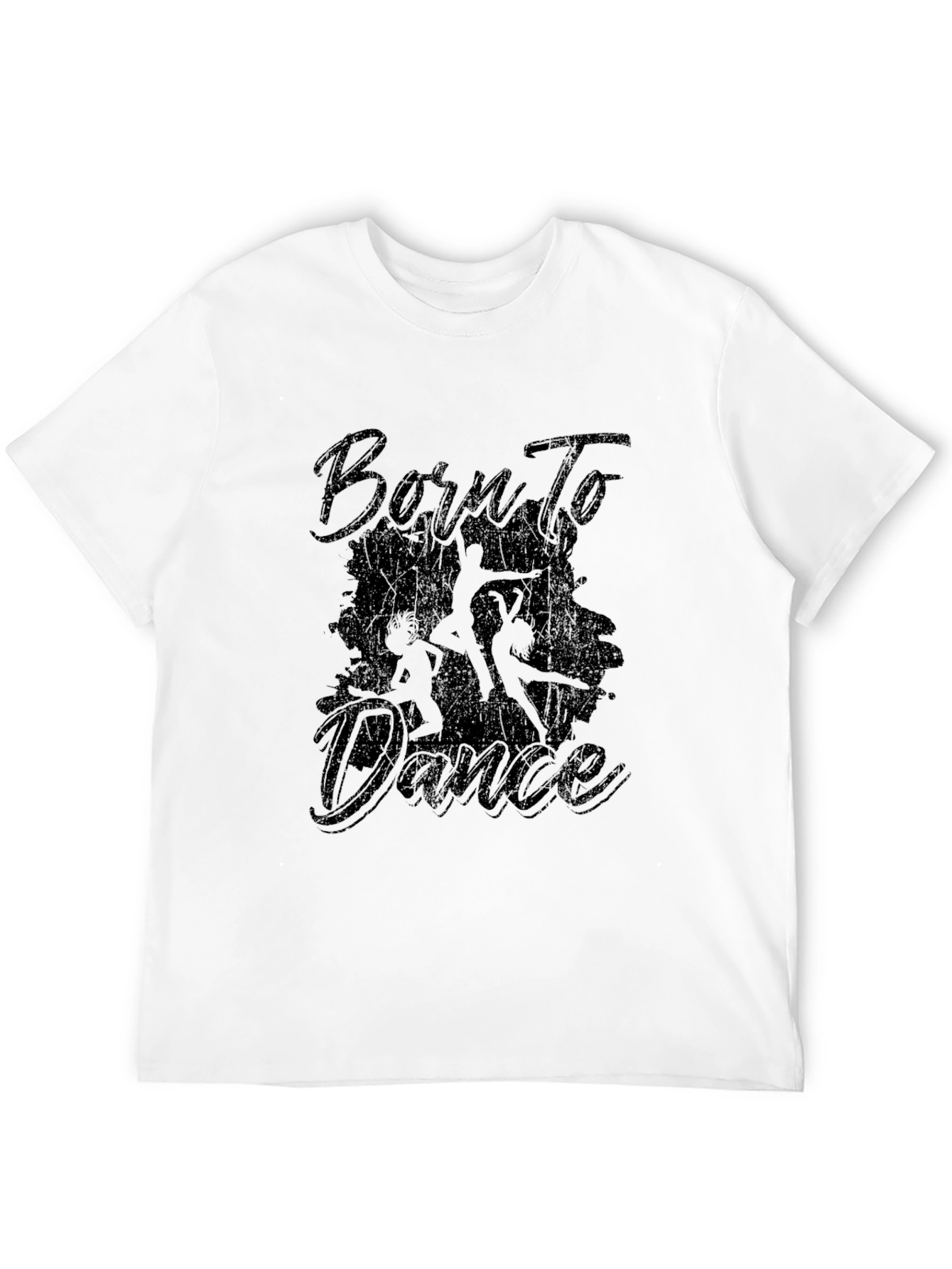 Born To Dance Black T-Shirt Graphic Tee