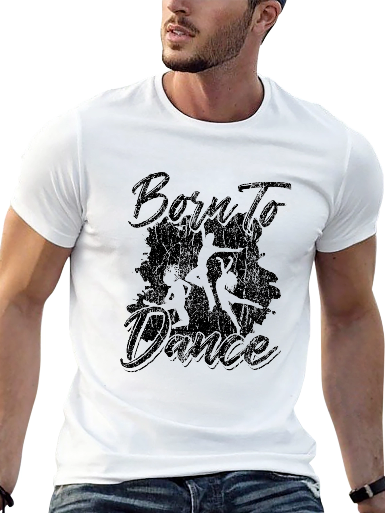 Born To Dance Black T-Shirt Graphic Tee
