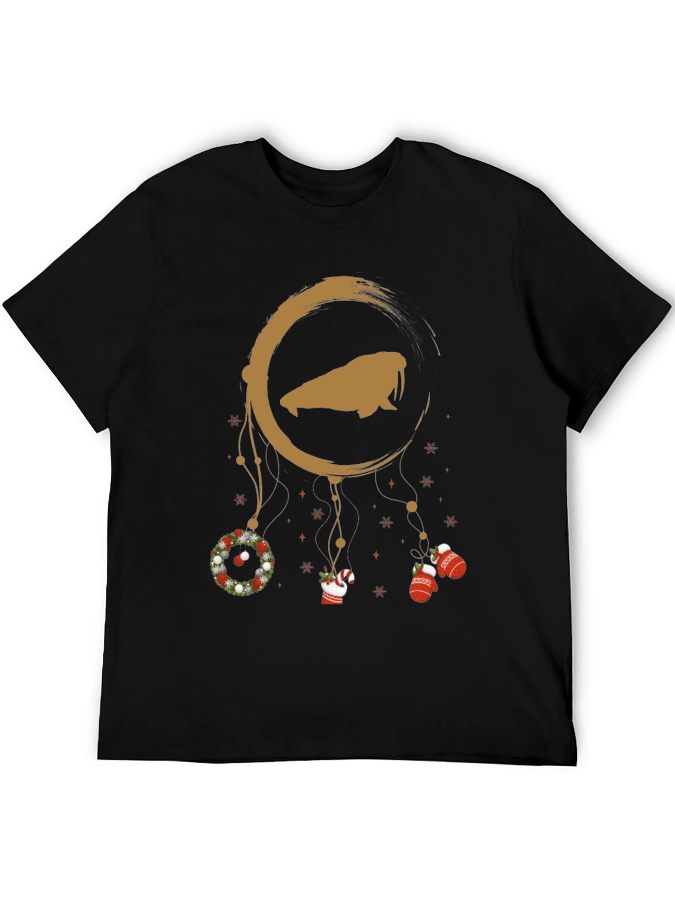 Festive Walrus Dreamcatcher T-Shirt