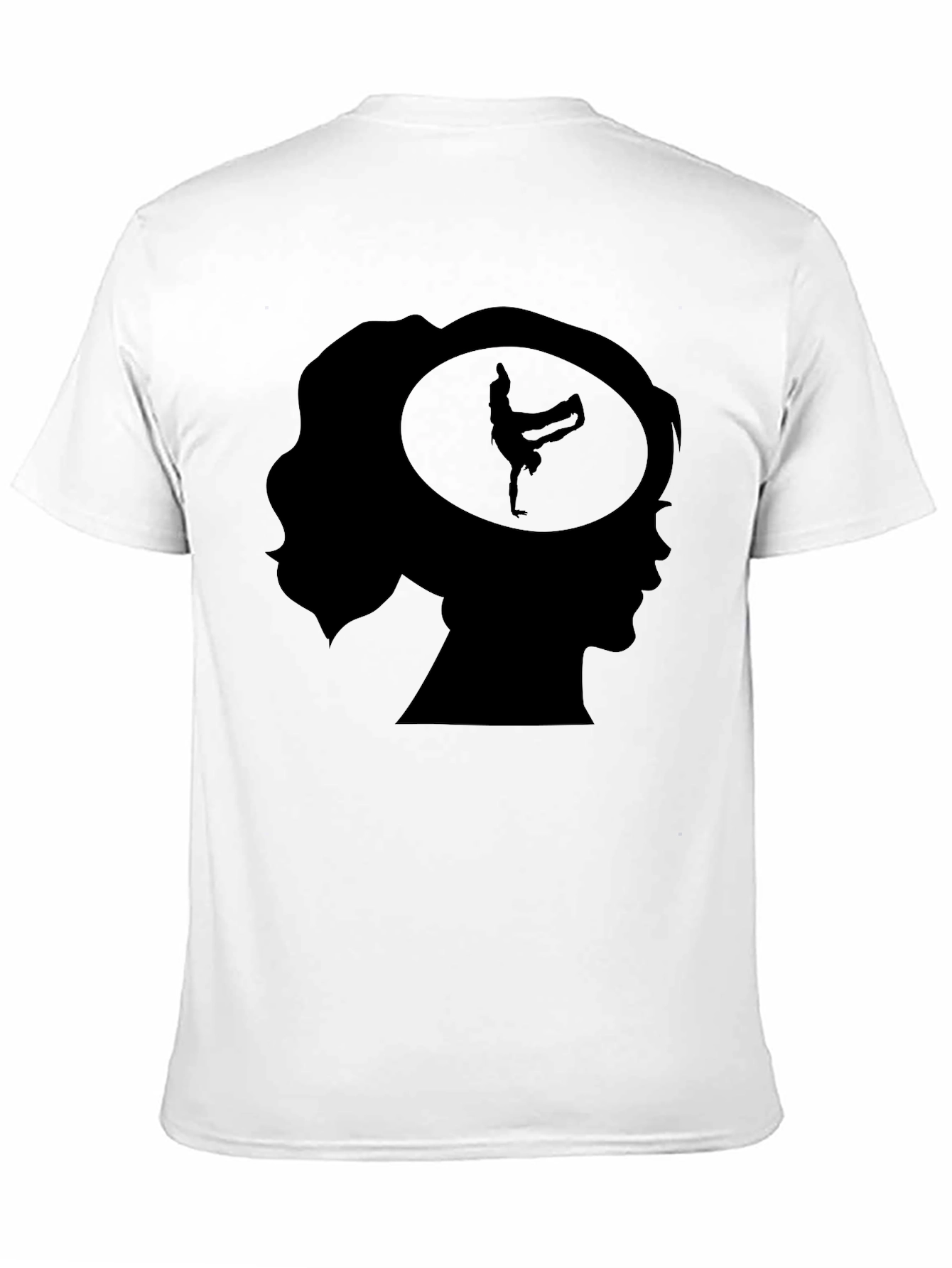 Breakdancer Mind T-Shirt - Black Graphic Tee