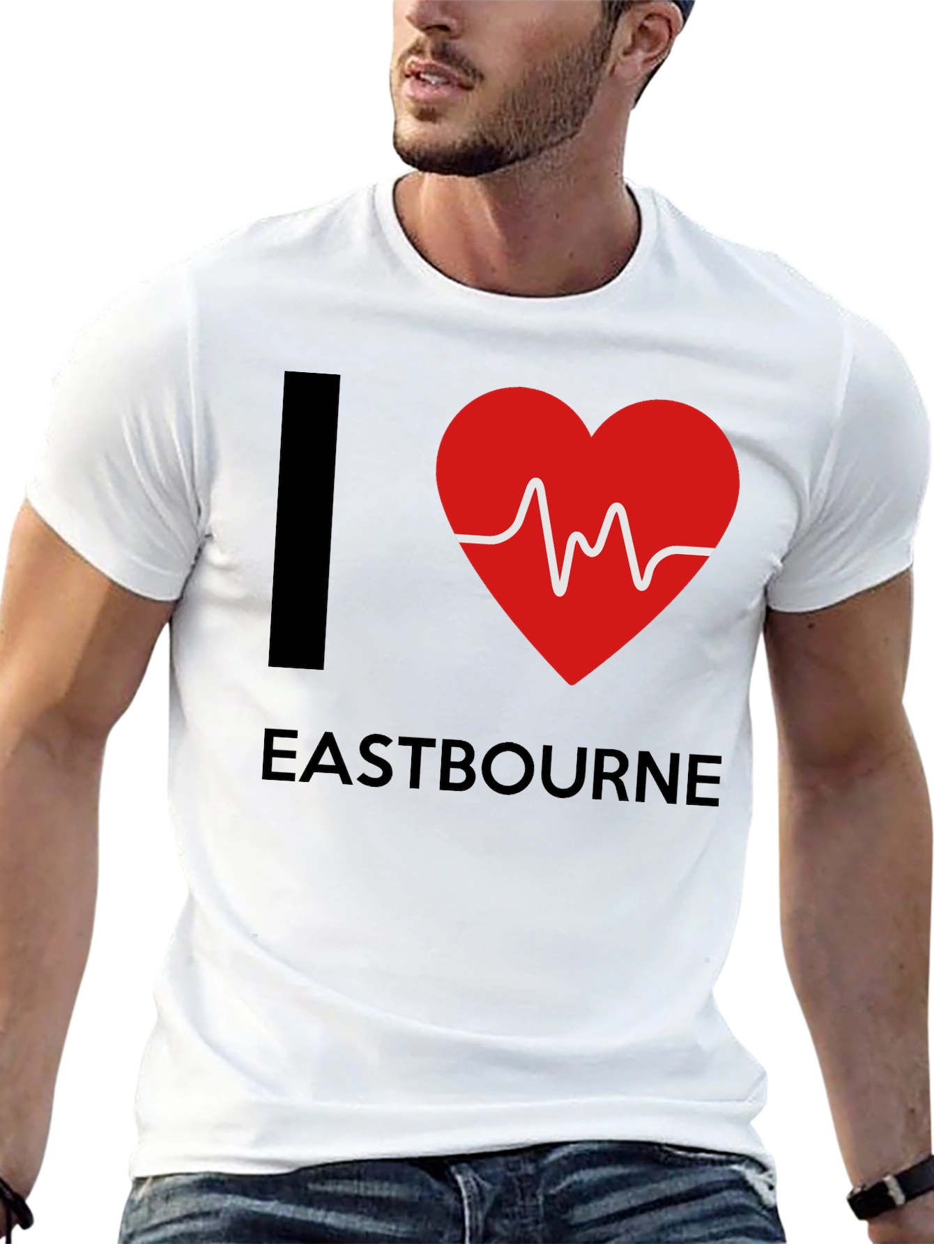 I Heart Eastbourne Graphic Tee