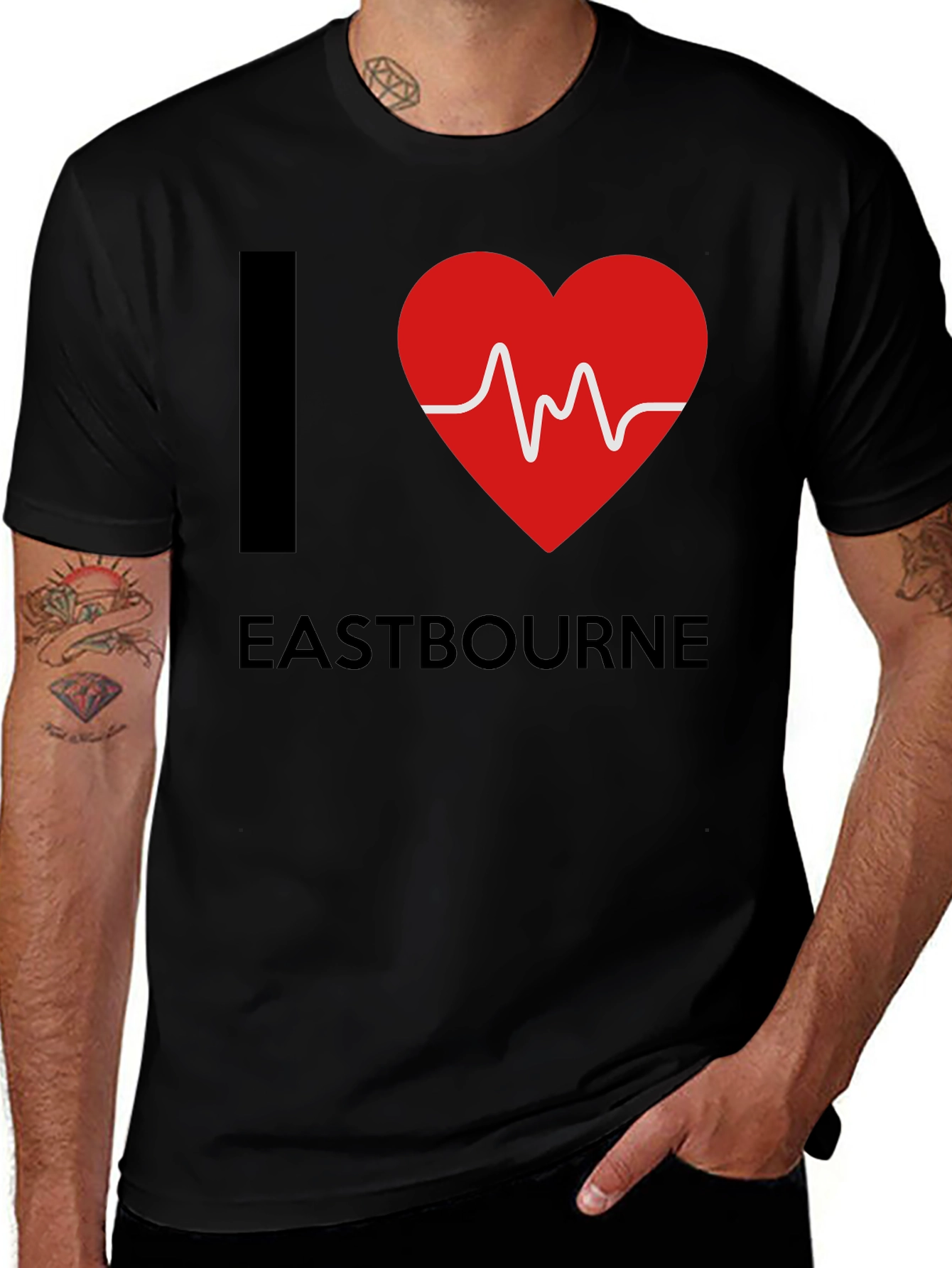 I Heart Eastbourne Graphic Tee
