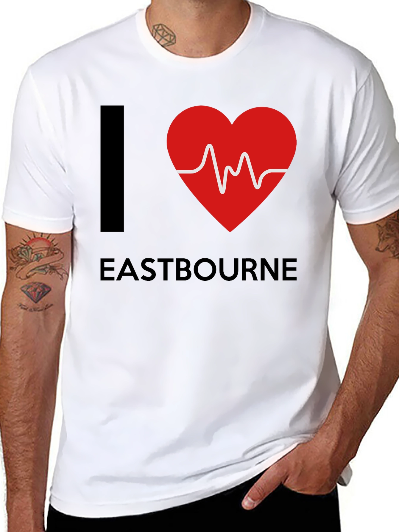 I Heart Eastbourne Graphic Tee